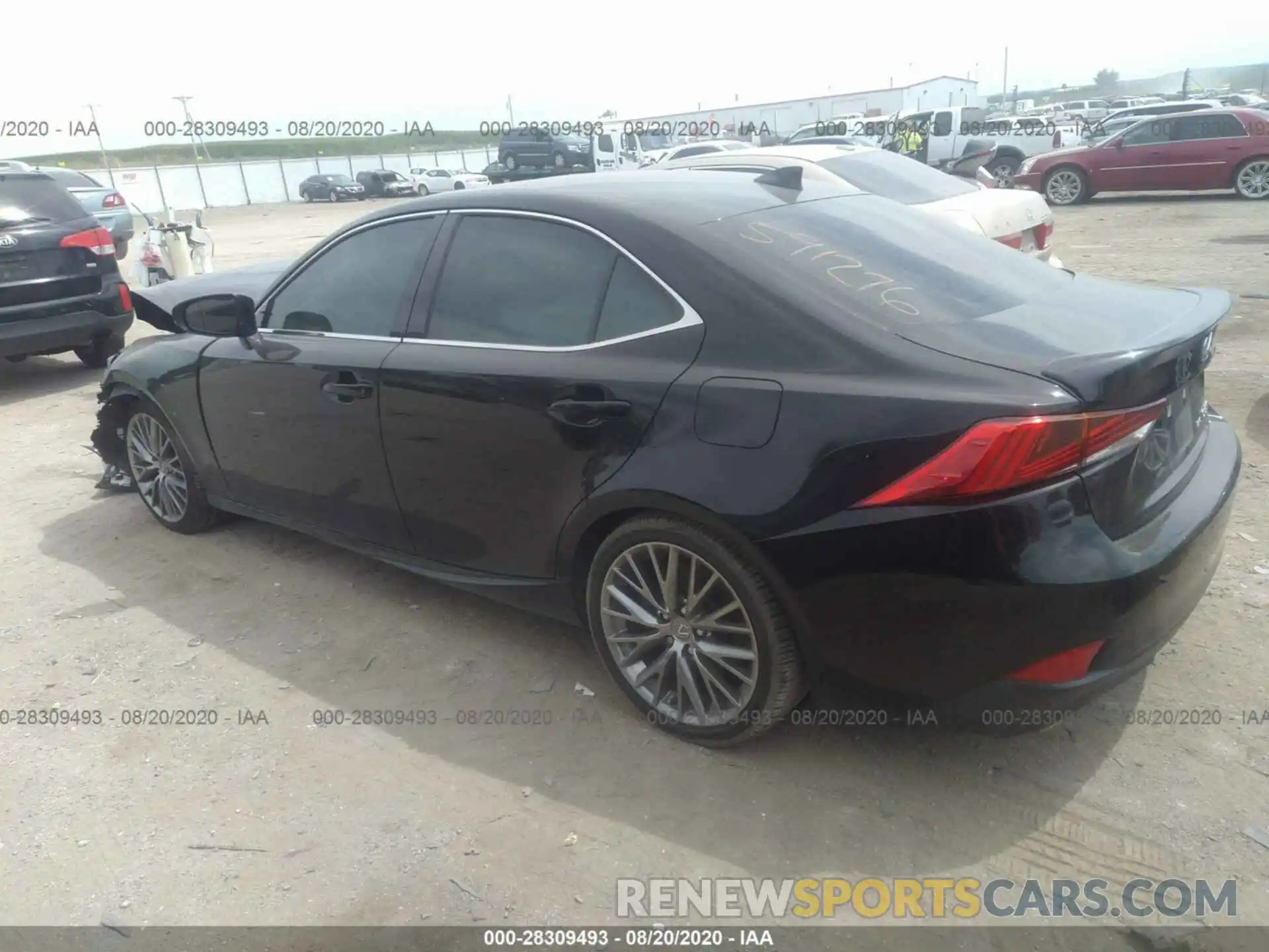 3 Фотография поврежденного автомобиля JTHC81D24K5034700 LEXUS IS 2019