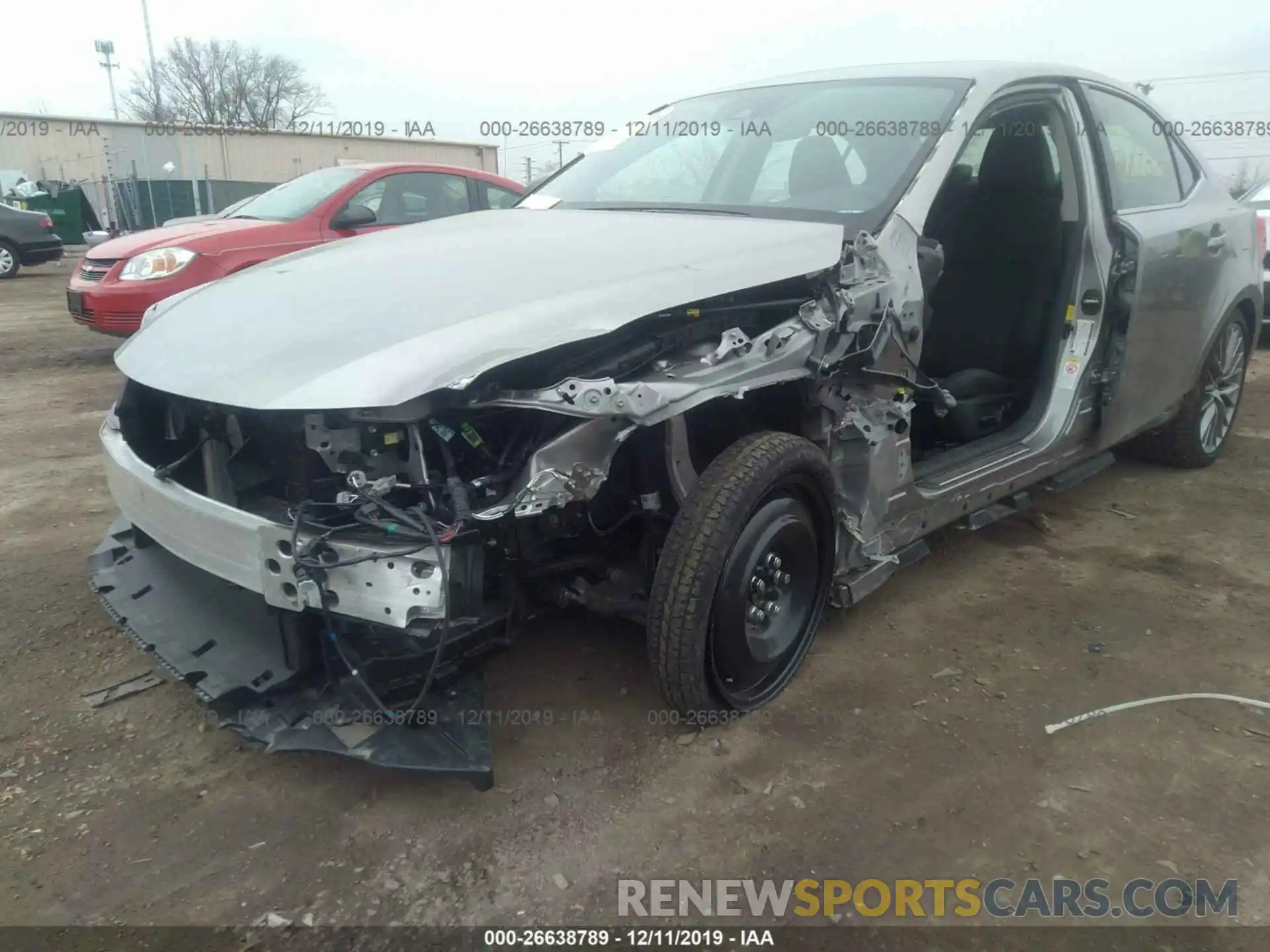 6 Photograph of a damaged car JTHC81D24K5035278 LEXUS IS 2019