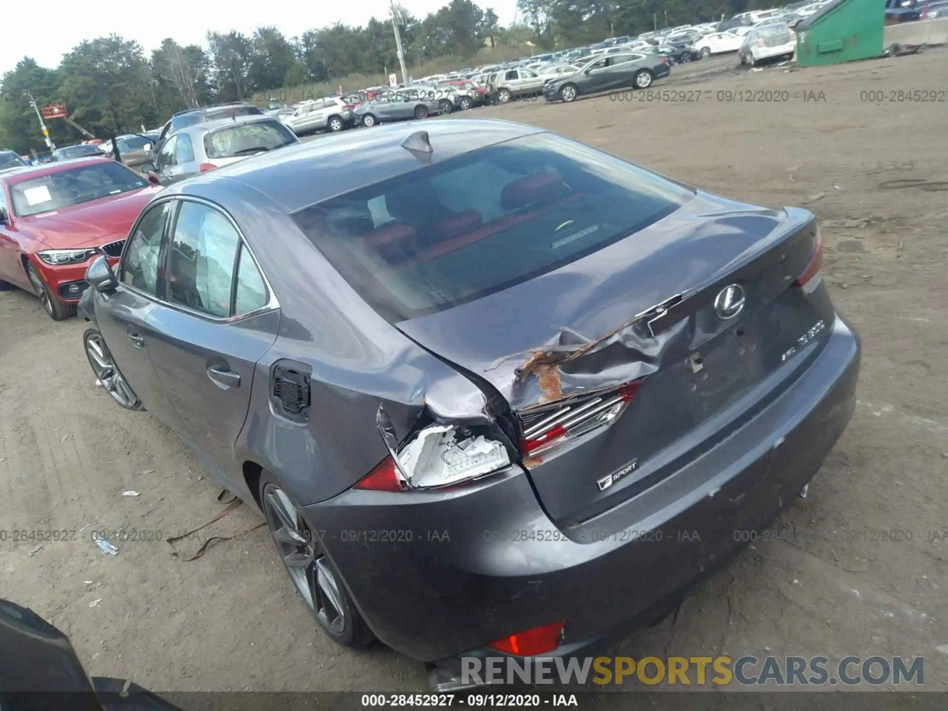 3 Photograph of a damaged car JTHC81D24K5035538 LEXUS IS 2019