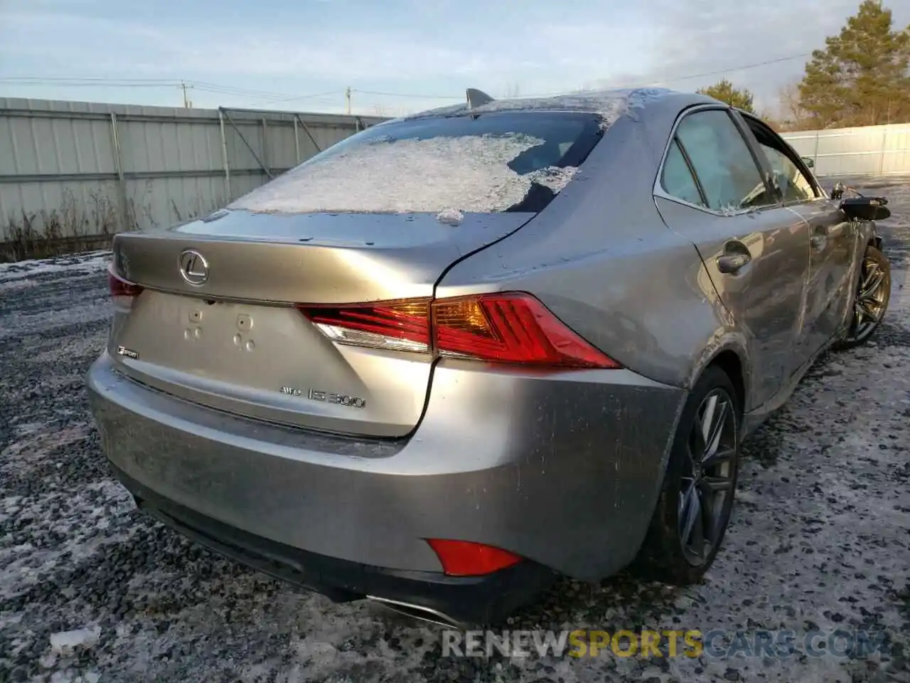 4 Photograph of a damaged car JTHC81D24K5036074 LEXUS IS 2019