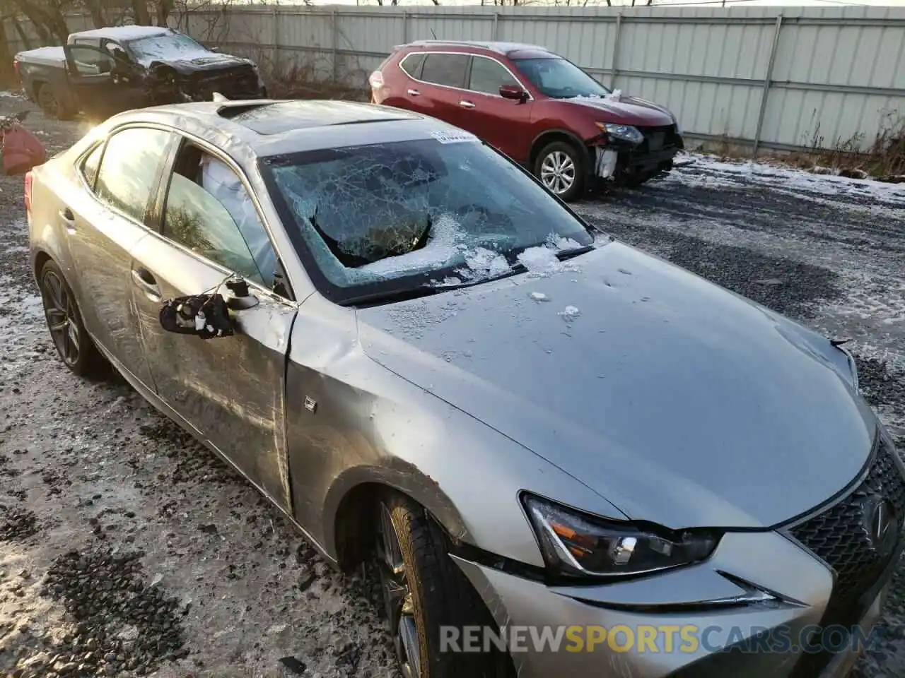 9 Photograph of a damaged car JTHC81D24K5036074 LEXUS IS 2019