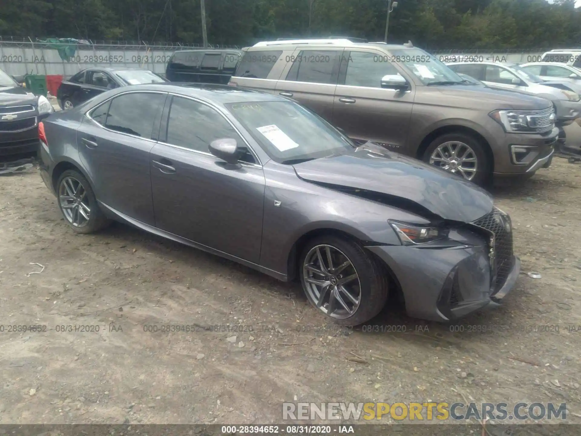 1 Photograph of a damaged car JTHC81D24K5036091 LEXUS IS 2019