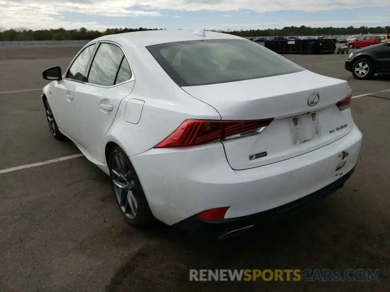 3 Photograph of a damaged car JTHC81D24K5036690 LEXUS IS 2019