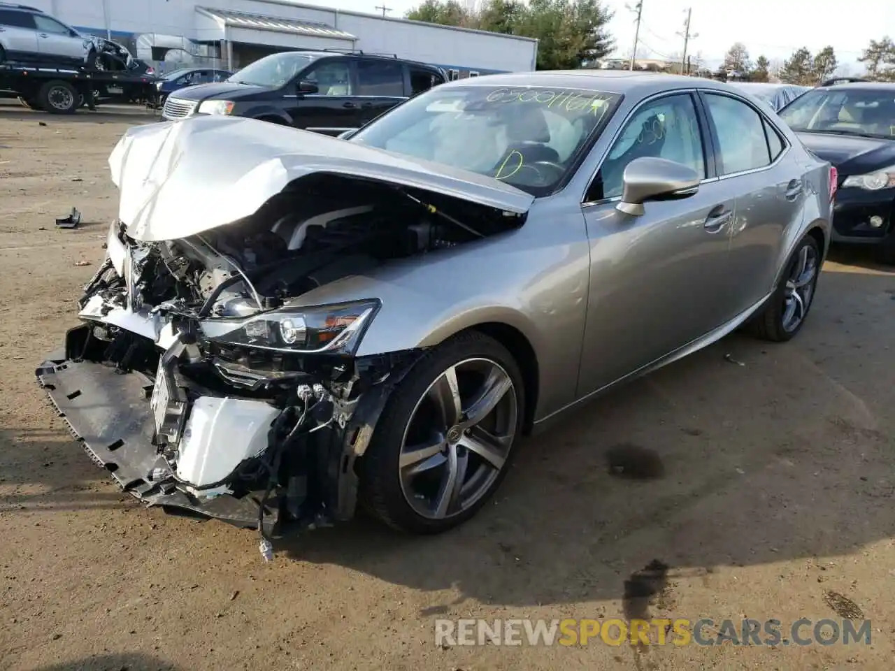 2 Photograph of a damaged car JTHC81D25K5034169 LEXUS IS 2019