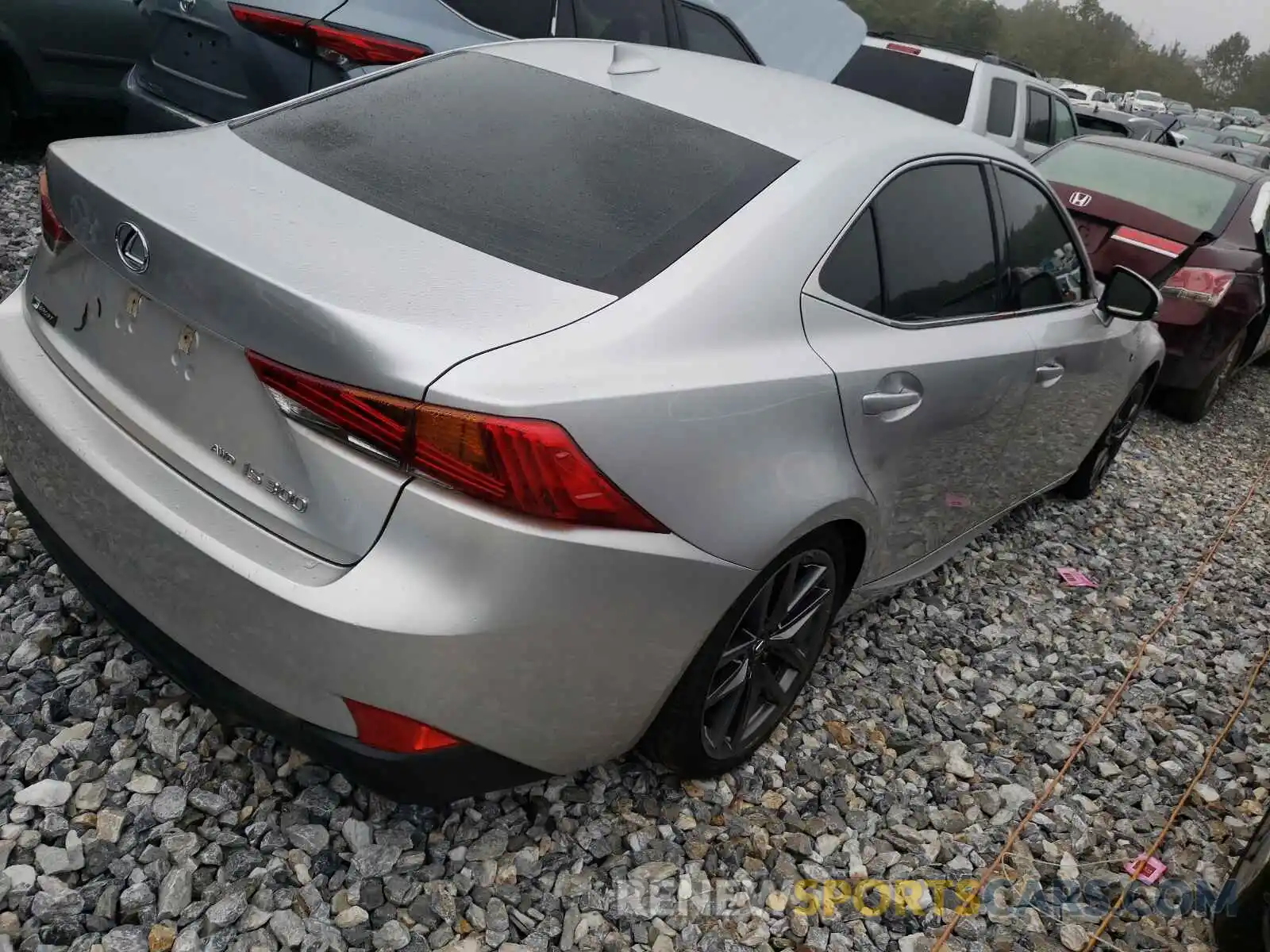 4 Photograph of a damaged car JTHC81D25K5035211 LEXUS IS 2019