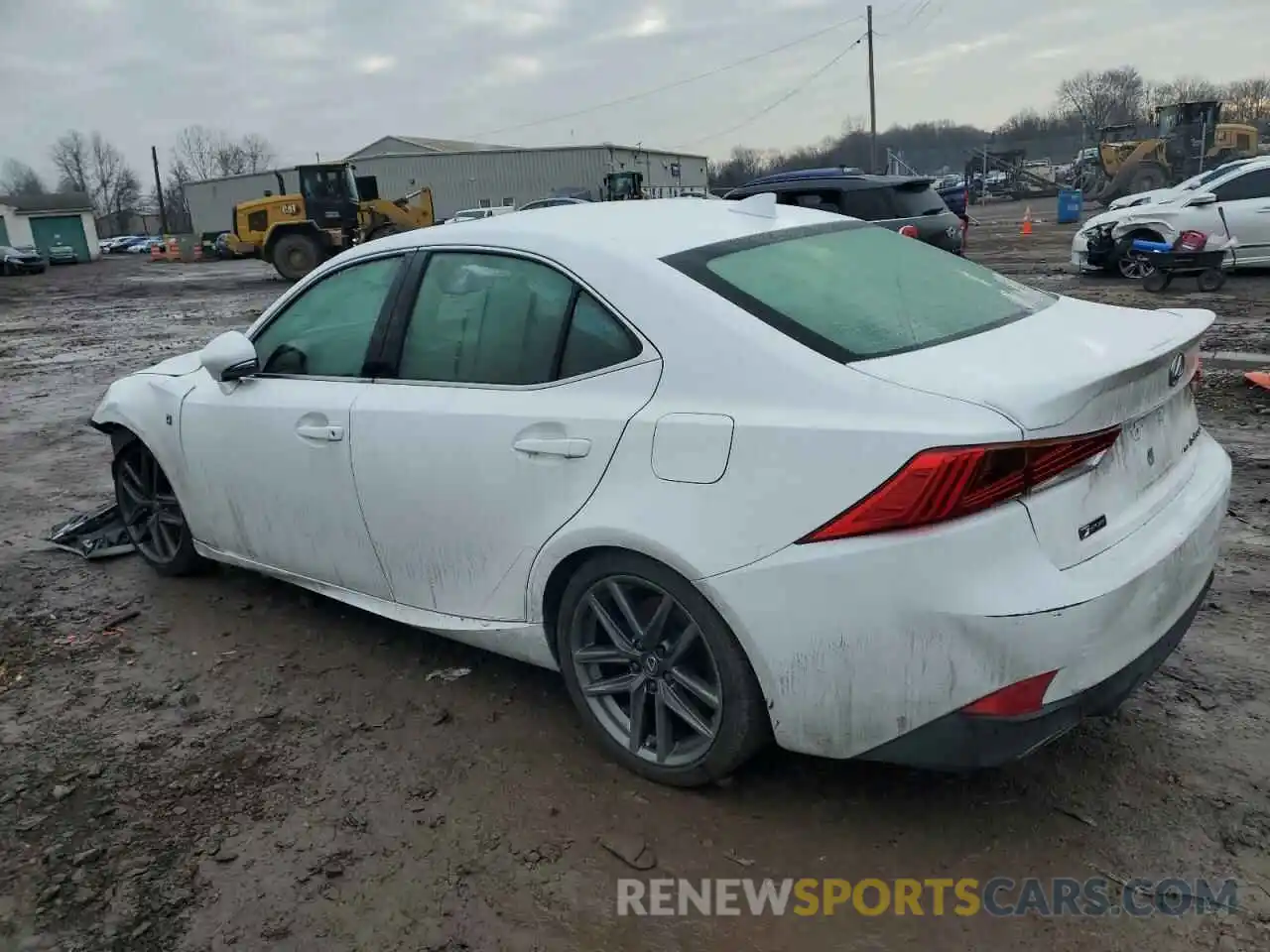 2 Photograph of a damaged car JTHC81D25K5035600 LEXUS IS 2019