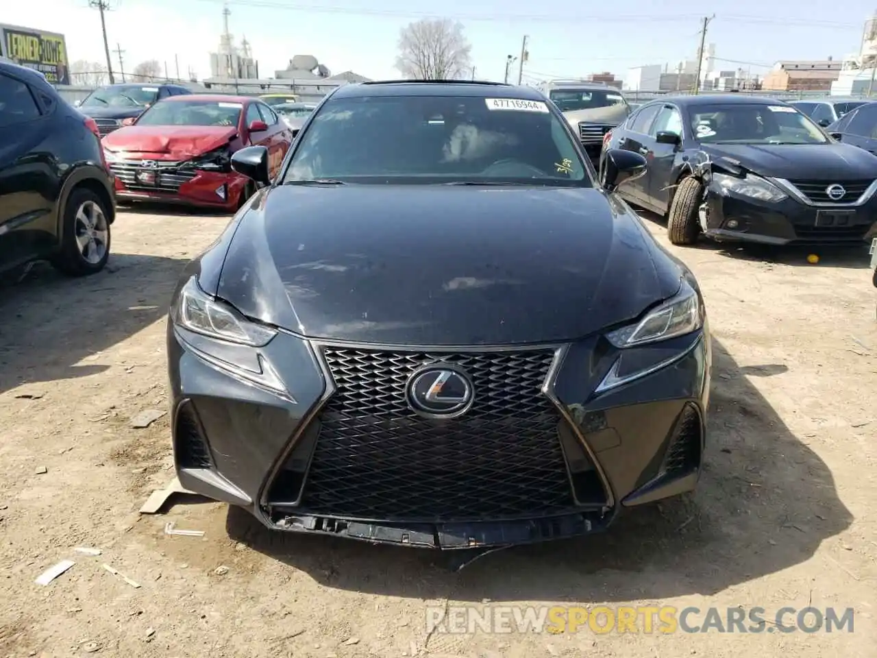 5 Фотография поврежденного автомобиля JTHC81D25K5038951 LEXUS IS 2019