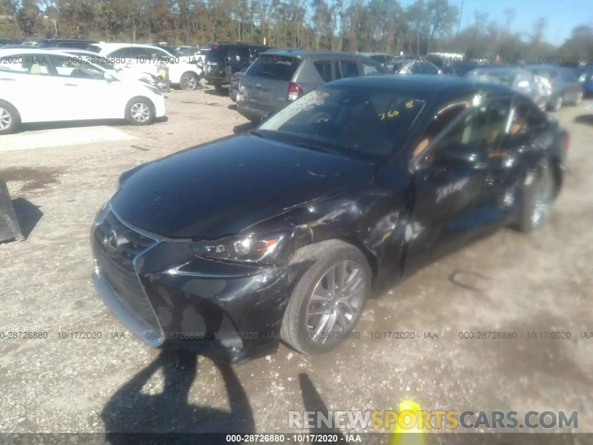 2 Photograph of a damaged car JTHC81D26K5034150 LEXUS IS 2019