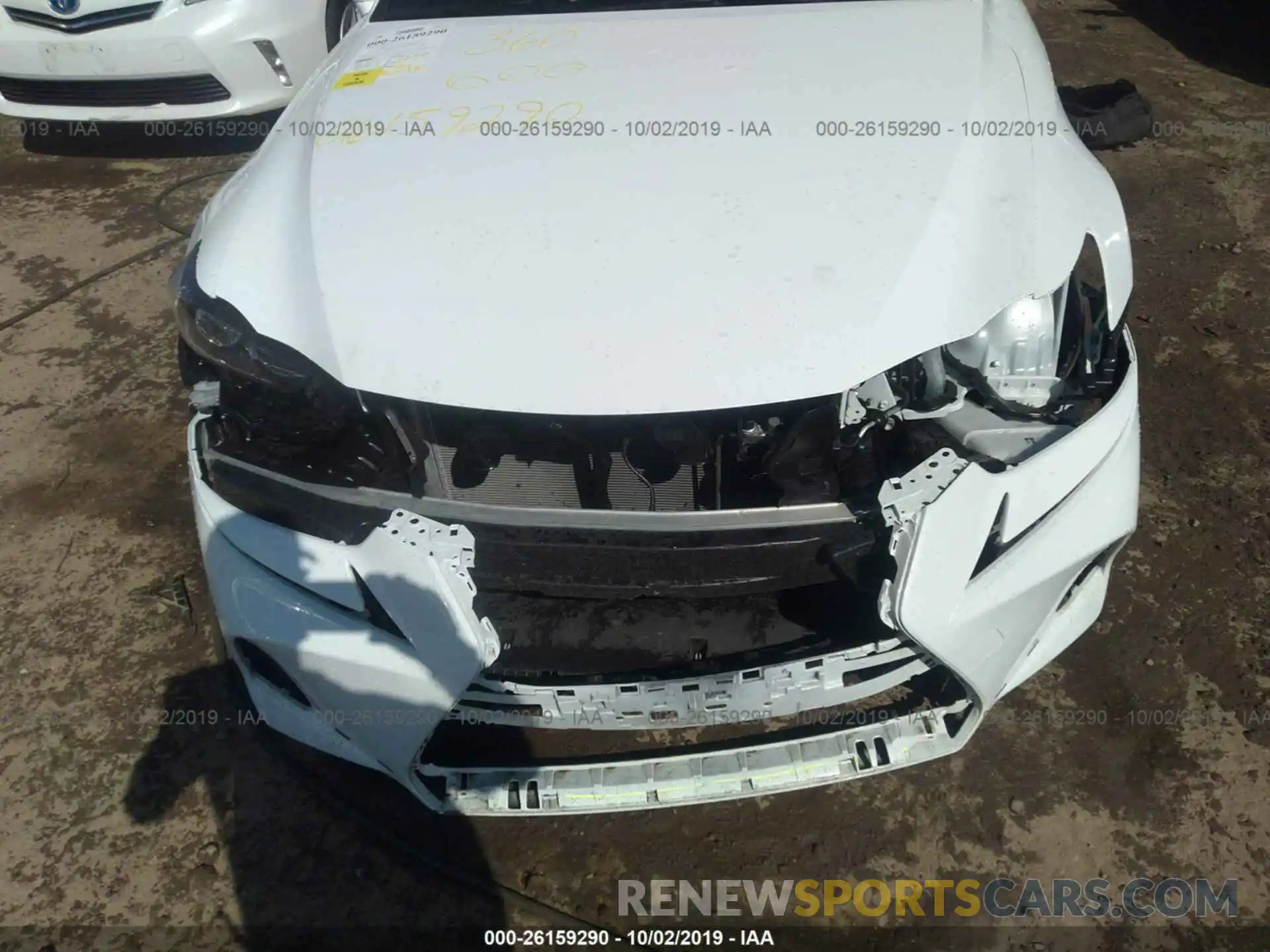 6 Photograph of a damaged car JTHC81D26K5036013 LEXUS IS 2019