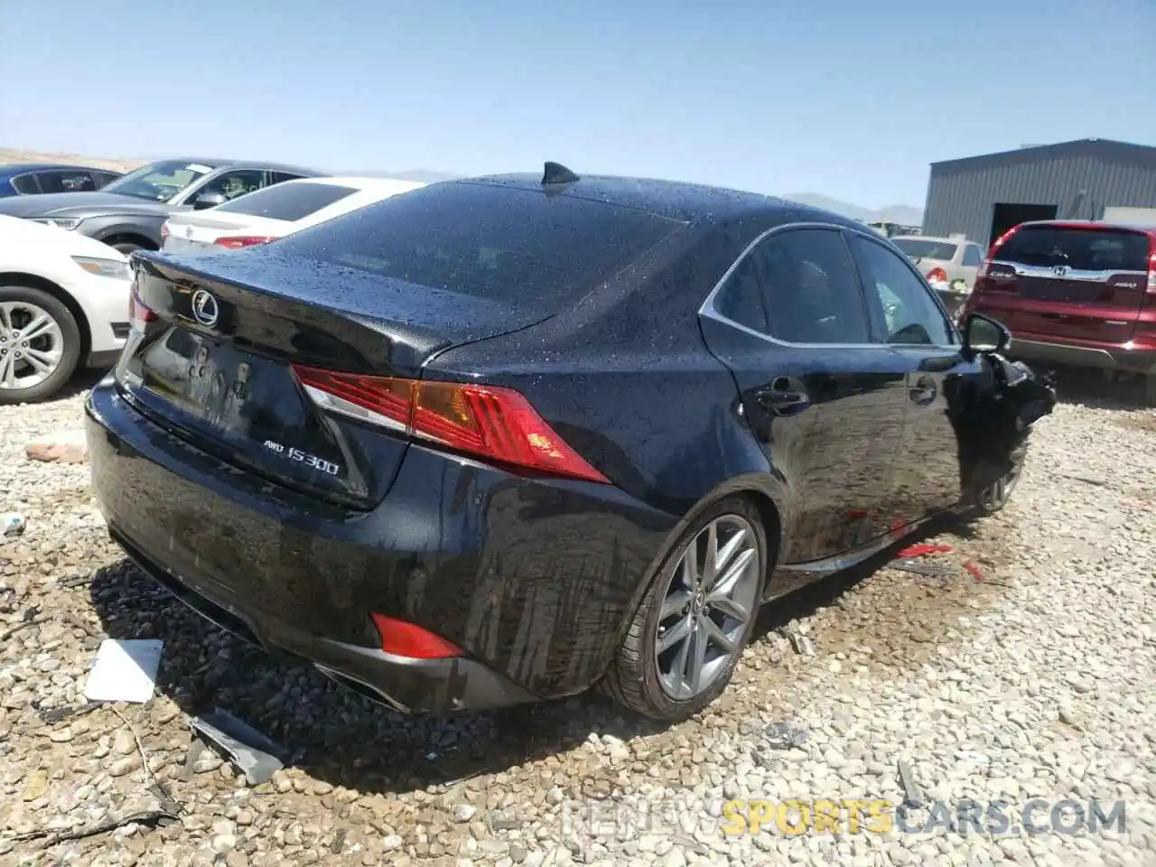 4 Фотография поврежденного автомобиля JTHC81D26K5036979 LEXUS IS 2019