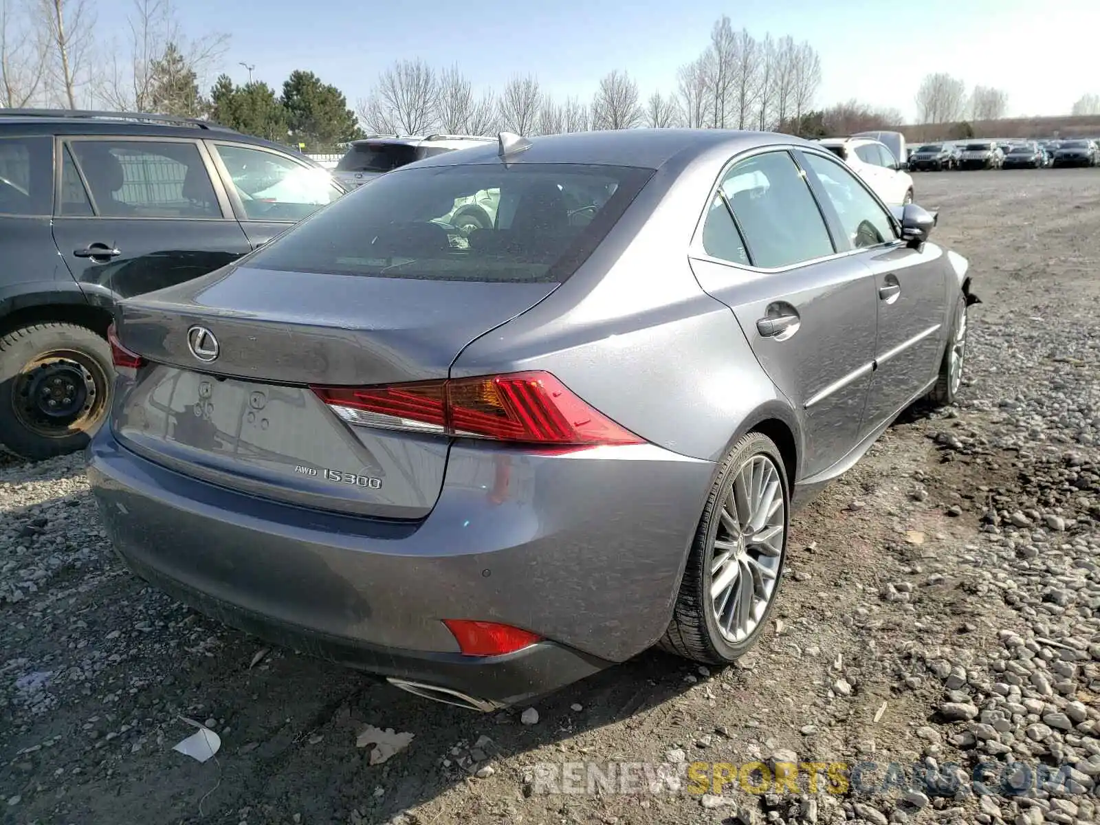 4 Photograph of a damaged car JTHC81D26K5037517 LEXUS IS 2019