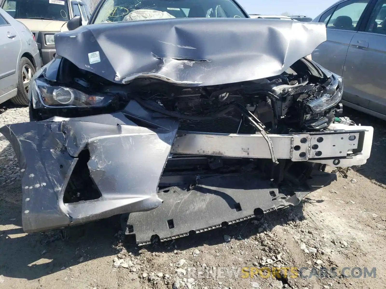 9 Photograph of a damaged car JTHC81D26K5037517 LEXUS IS 2019