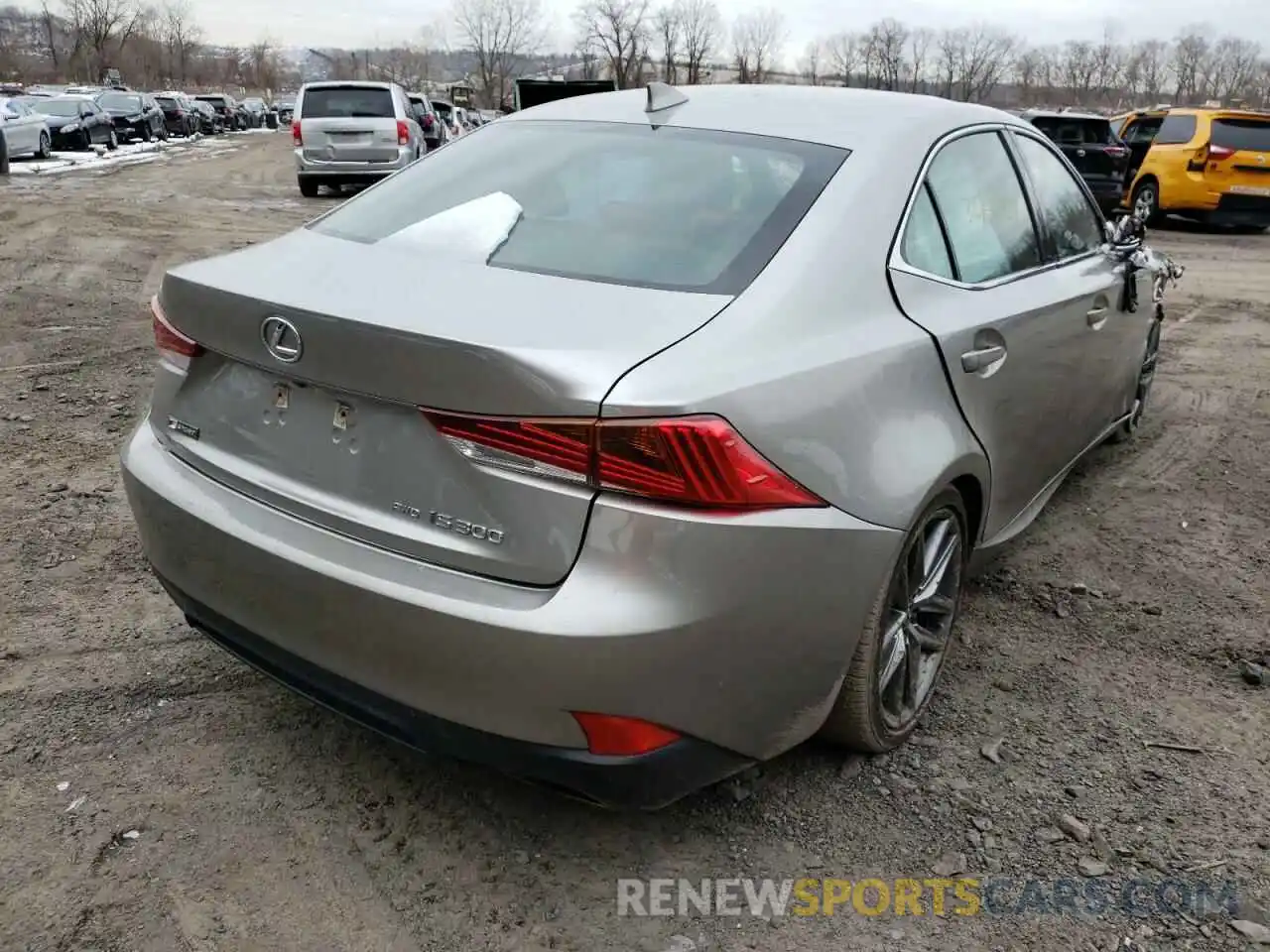 4 Photograph of a damaged car JTHC81D26K5037520 LEXUS IS 2019