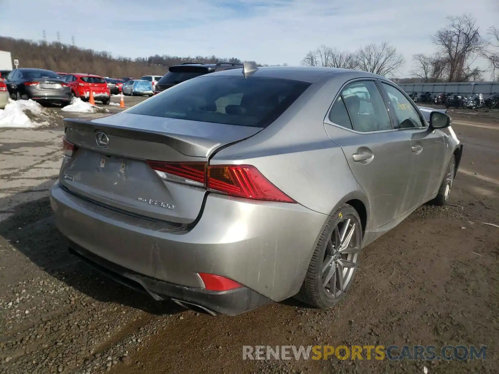 4 Photograph of a damaged car JTHC81D26K5038117 LEXUS IS 2019