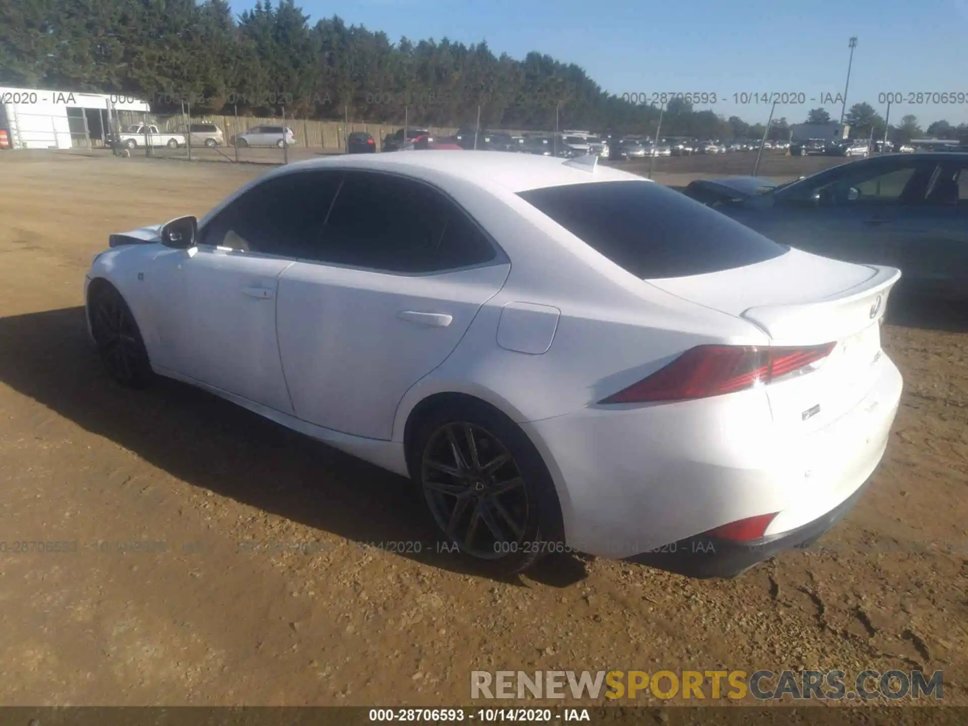 3 Photograph of a damaged car JTHC81D26K5039767 LEXUS IS 2019