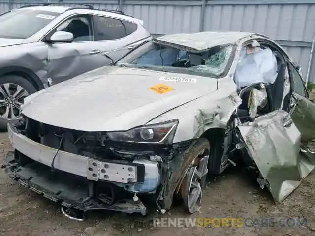 2 Photograph of a damaged car JTHC81D27K5034027 LEXUS IS 2019