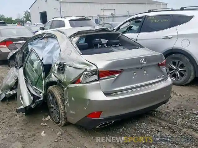 3 Photograph of a damaged car JTHC81D27K5034027 LEXUS IS 2019