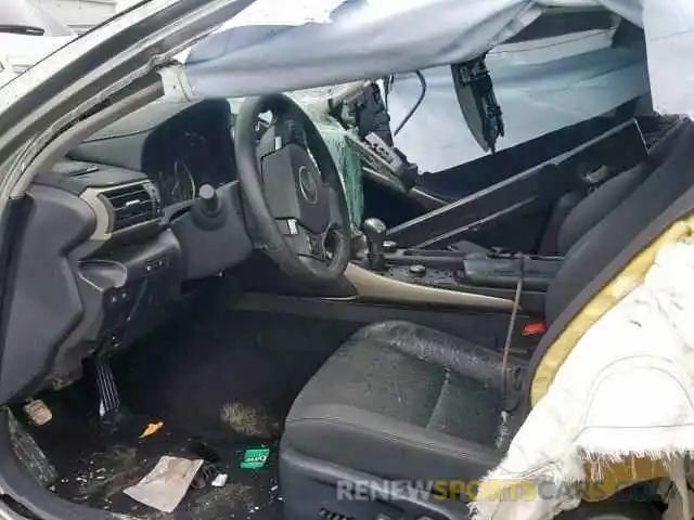 5 Photograph of a damaged car JTHC81D27K5034027 LEXUS IS 2019