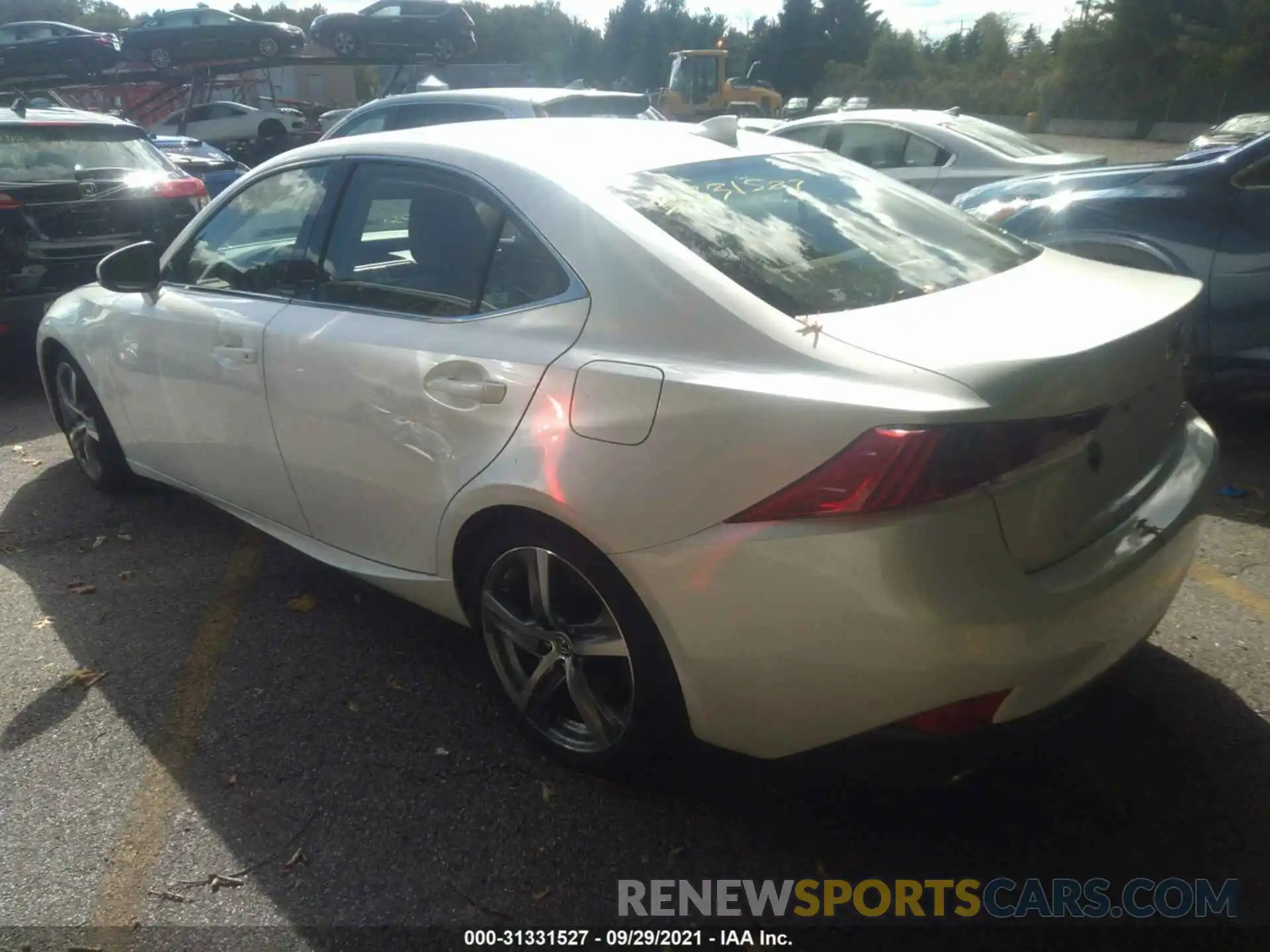 3 Photograph of a damaged car JTHC81D27K5034545 LEXUS IS 2019