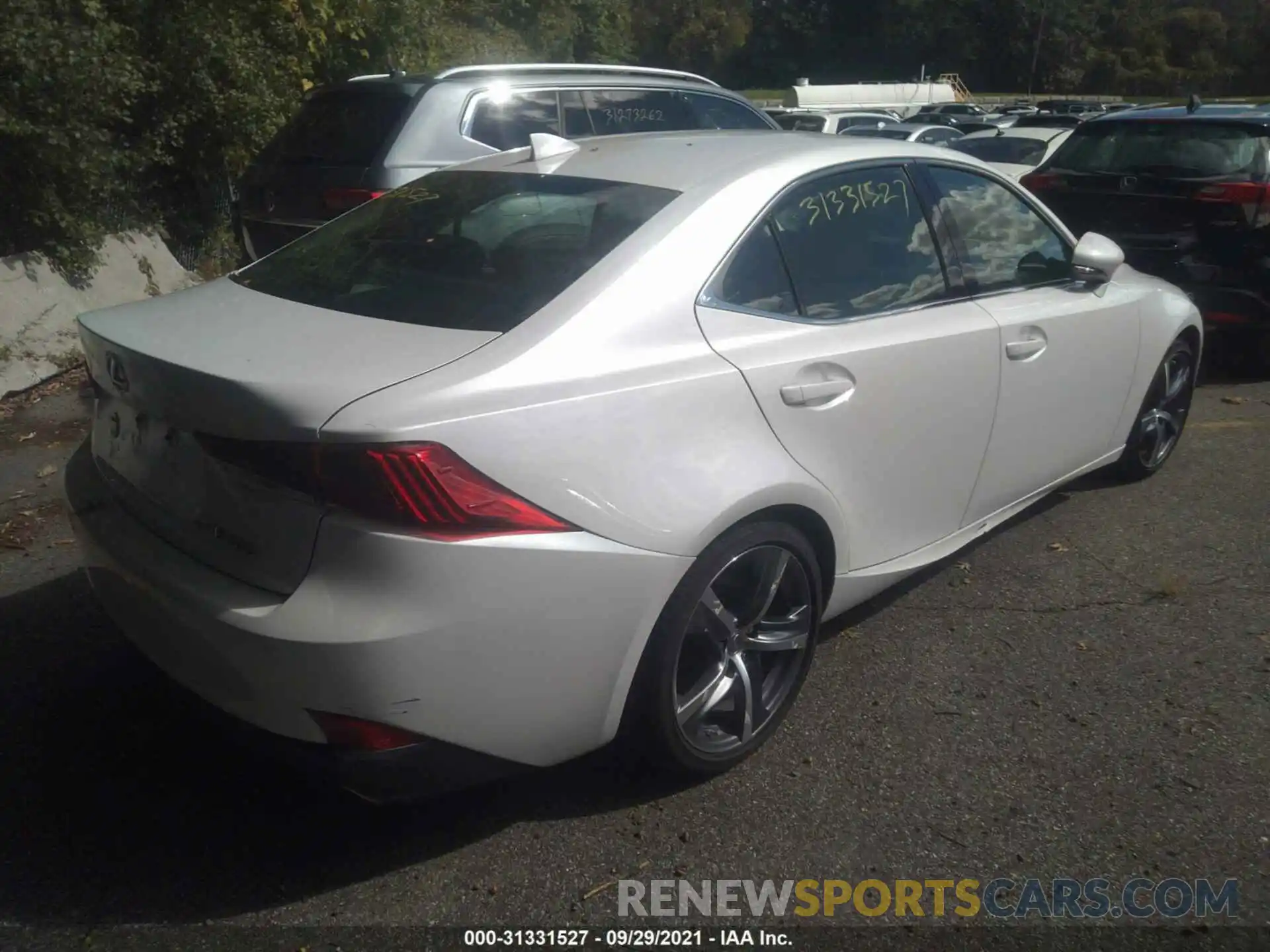 4 Photograph of a damaged car JTHC81D27K5034545 LEXUS IS 2019