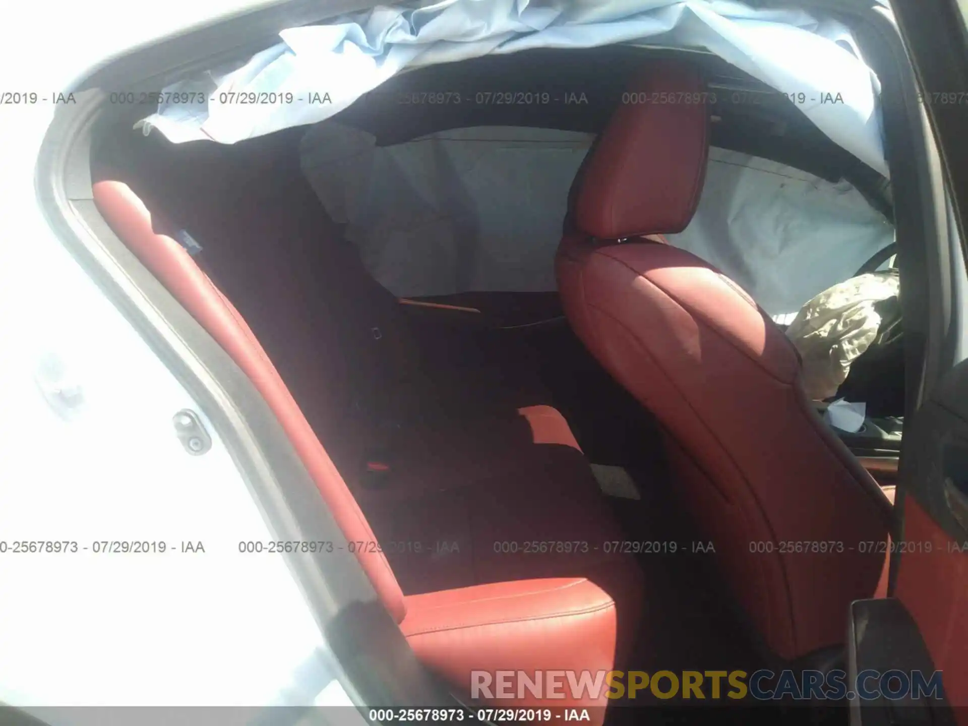 8 Photograph of a damaged car JTHC81D27K5034688 LEXUS IS 2019