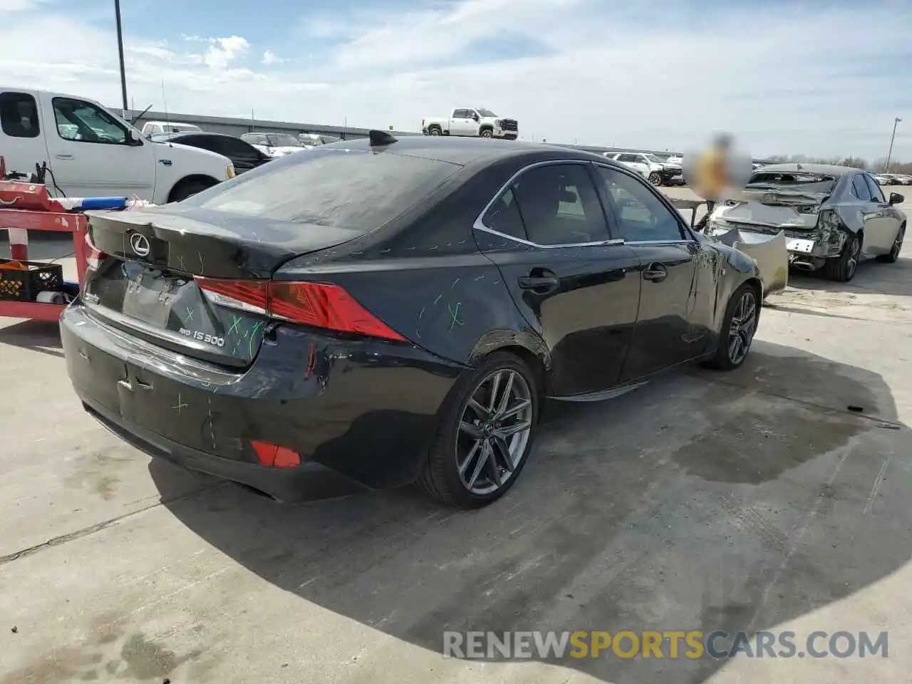 3 Photograph of a damaged car JTHC81D27K5035971 LEXUS IS 2019