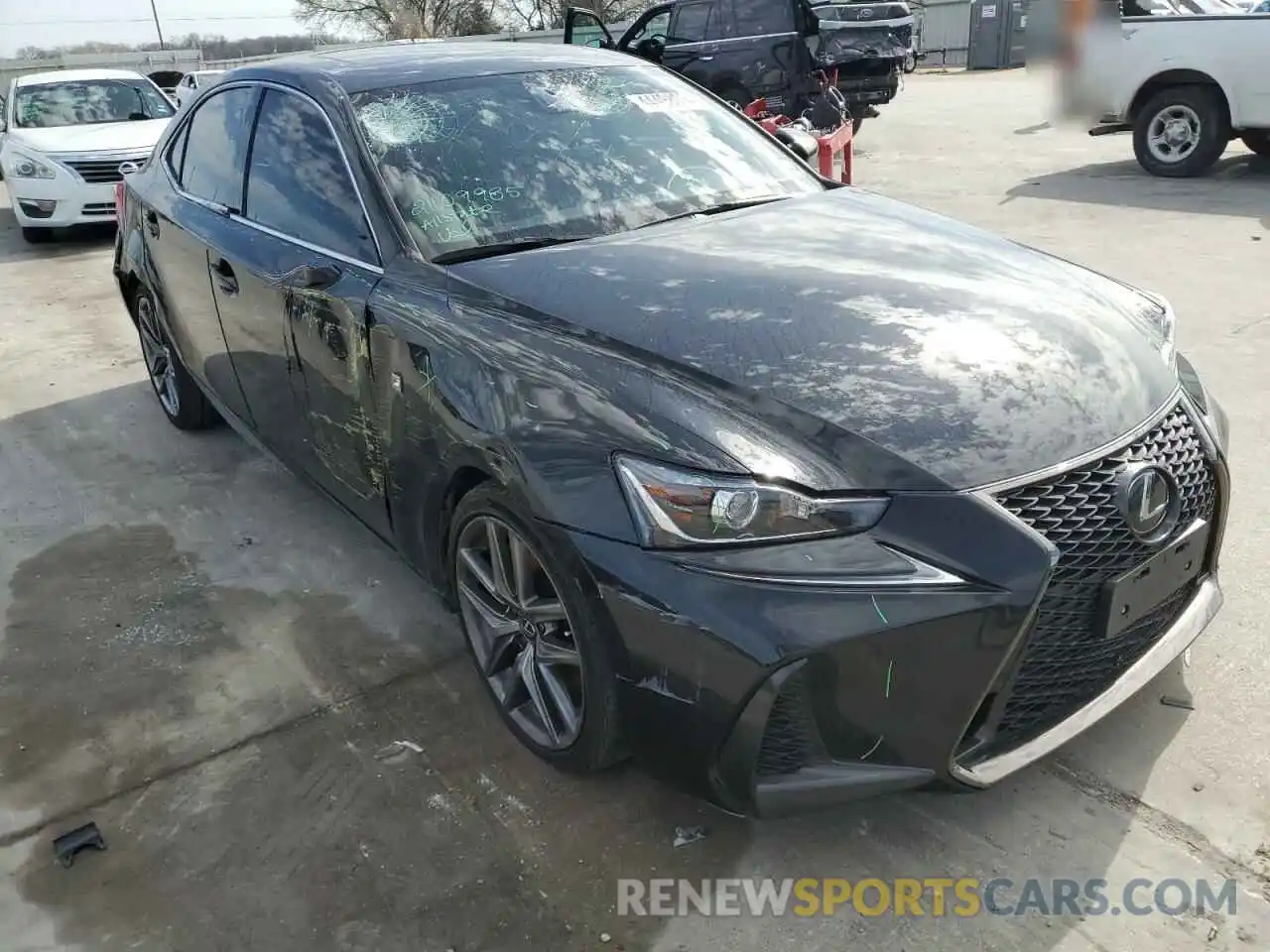 4 Photograph of a damaged car JTHC81D27K5035971 LEXUS IS 2019