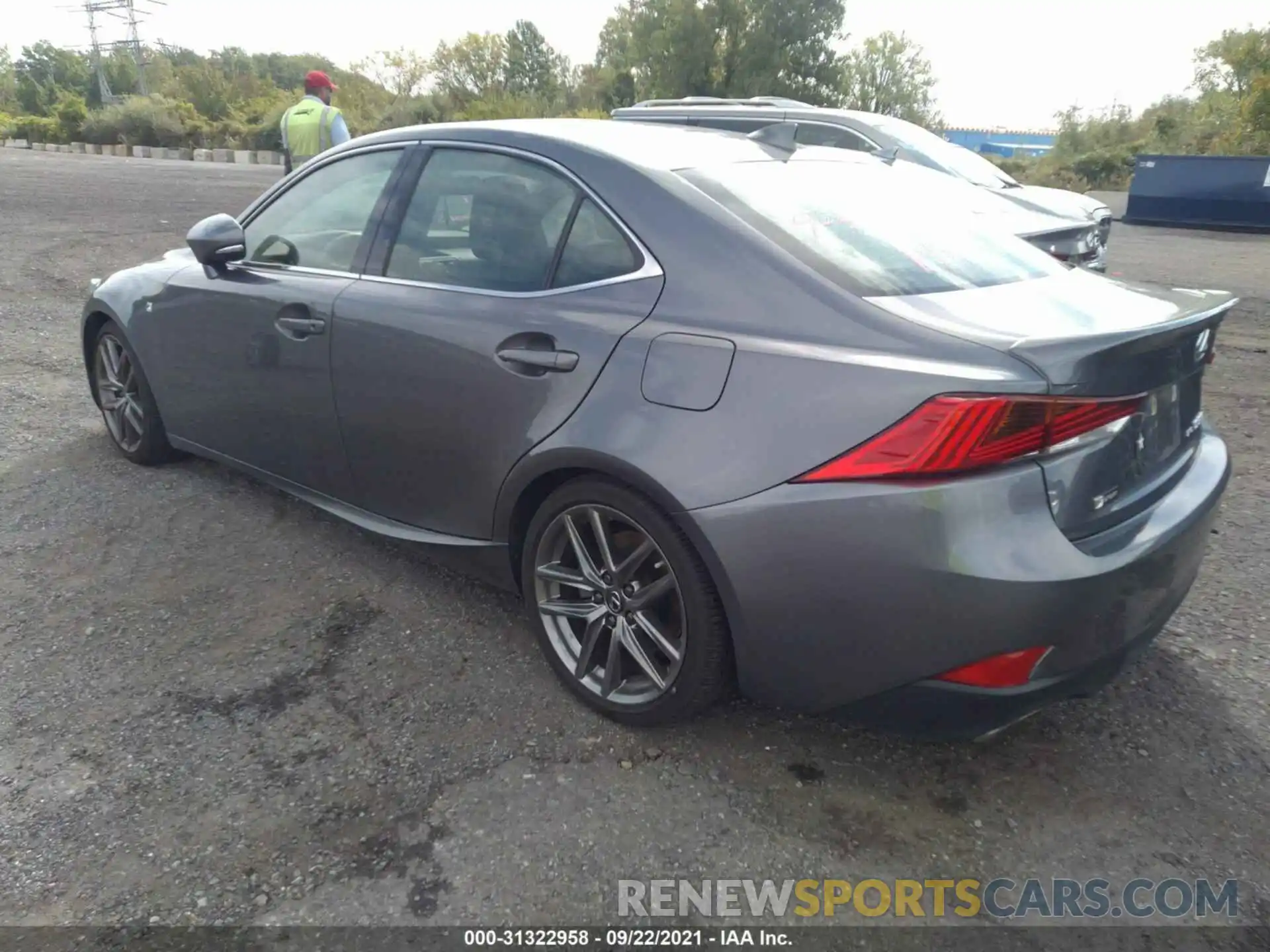 3 Photograph of a damaged car JTHC81D27K5036134 LEXUS IS 2019