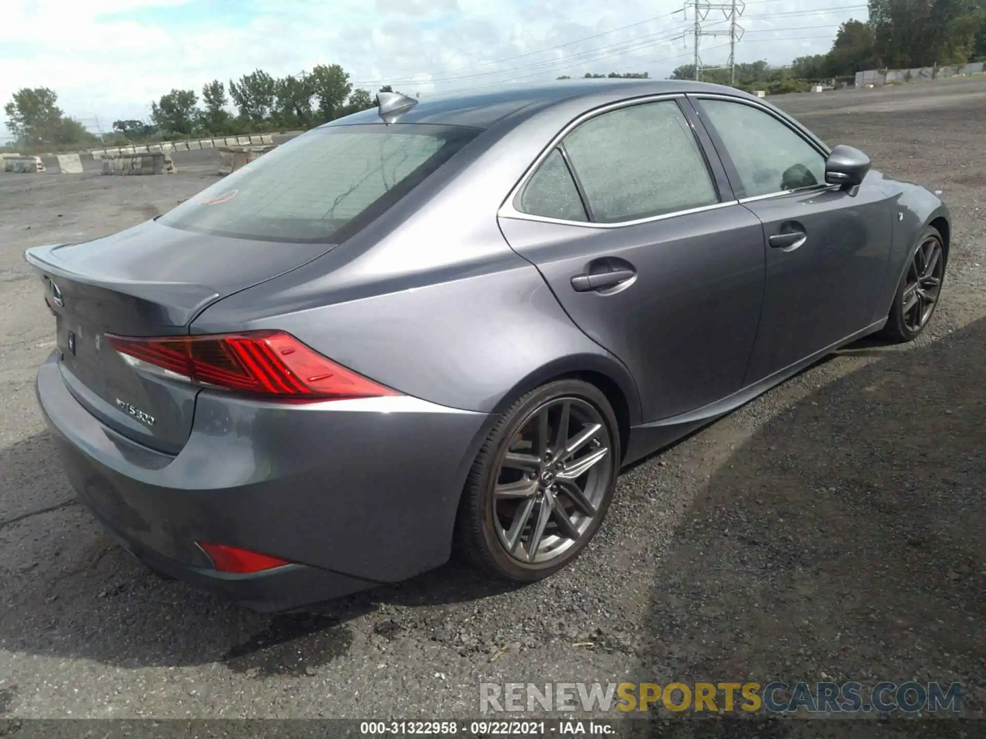 4 Photograph of a damaged car JTHC81D27K5036134 LEXUS IS 2019