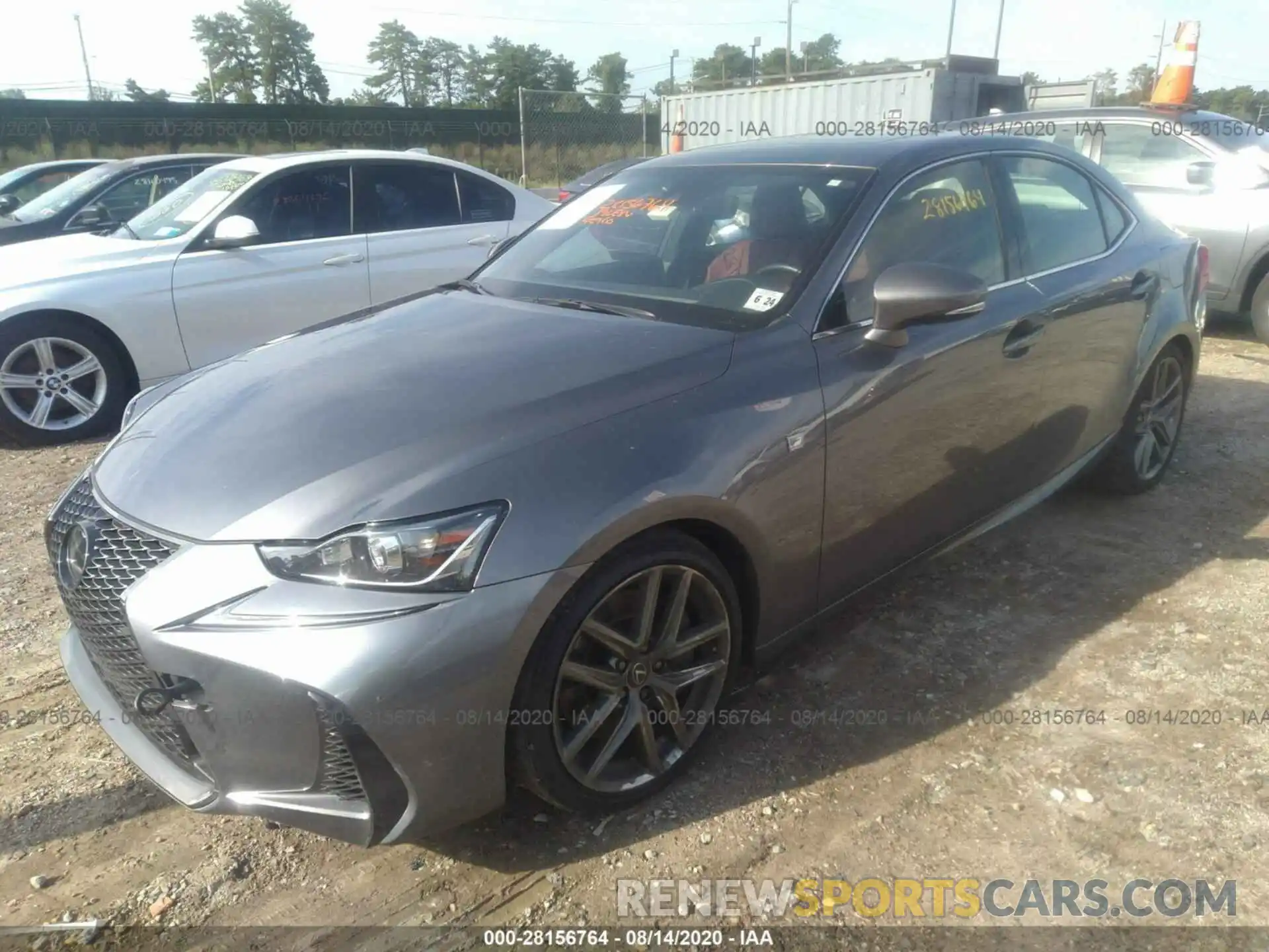 2 Фотография поврежденного автомобиля JTHC81D27K5038823 LEXUS IS 2019