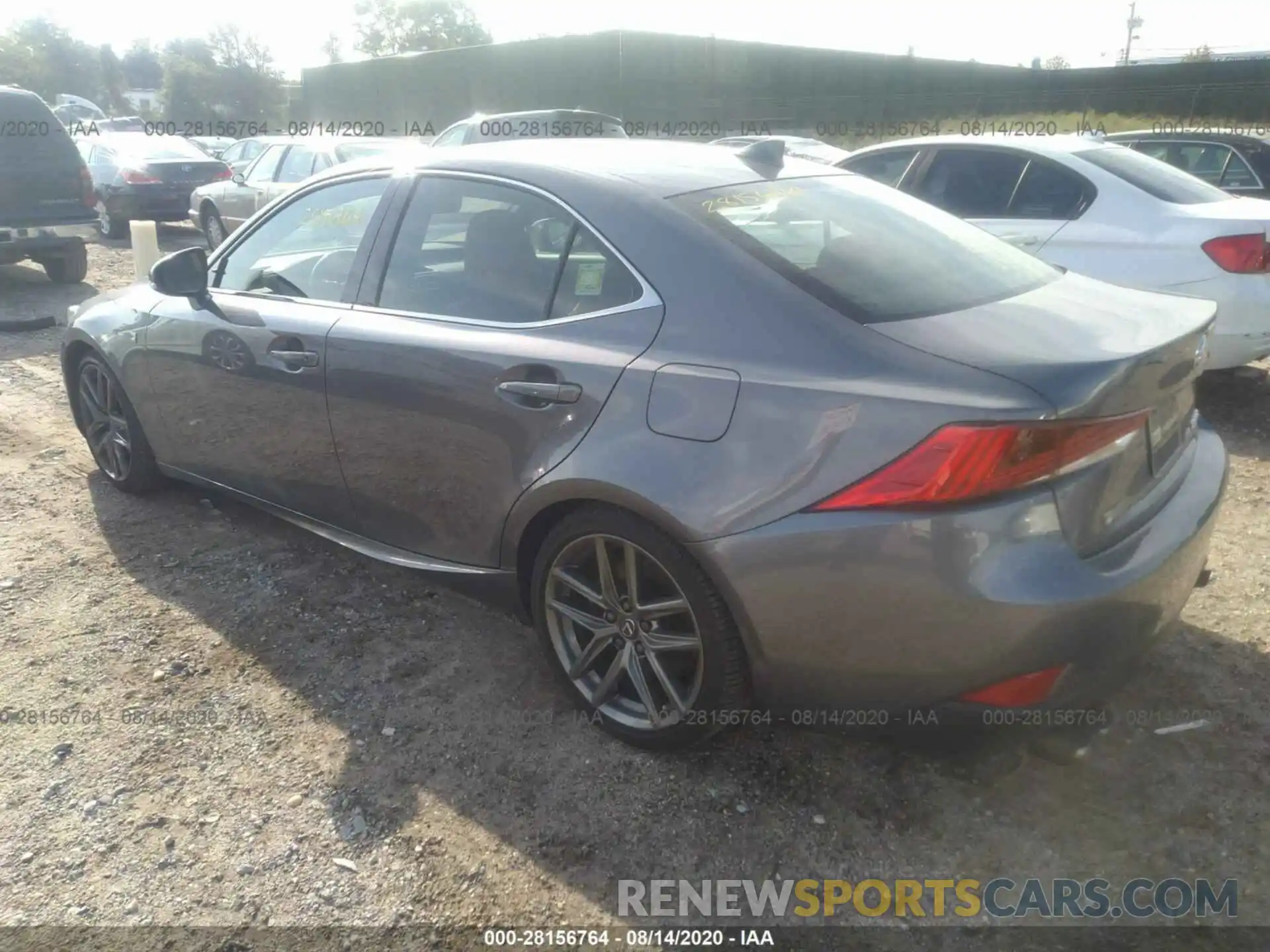 3 Photograph of a damaged car JTHC81D27K5038823 LEXUS IS 2019