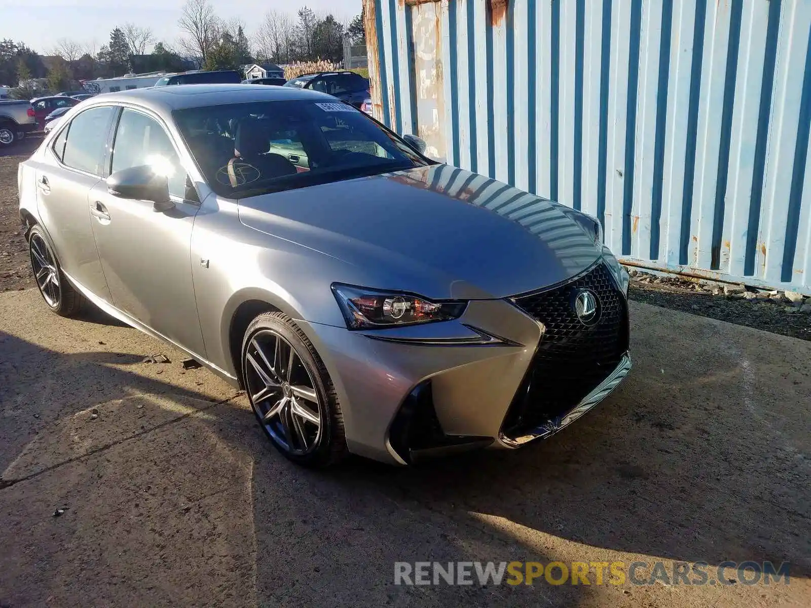 1 Photograph of a damaged car JTHC81D27K5039227 LEXUS IS 2019