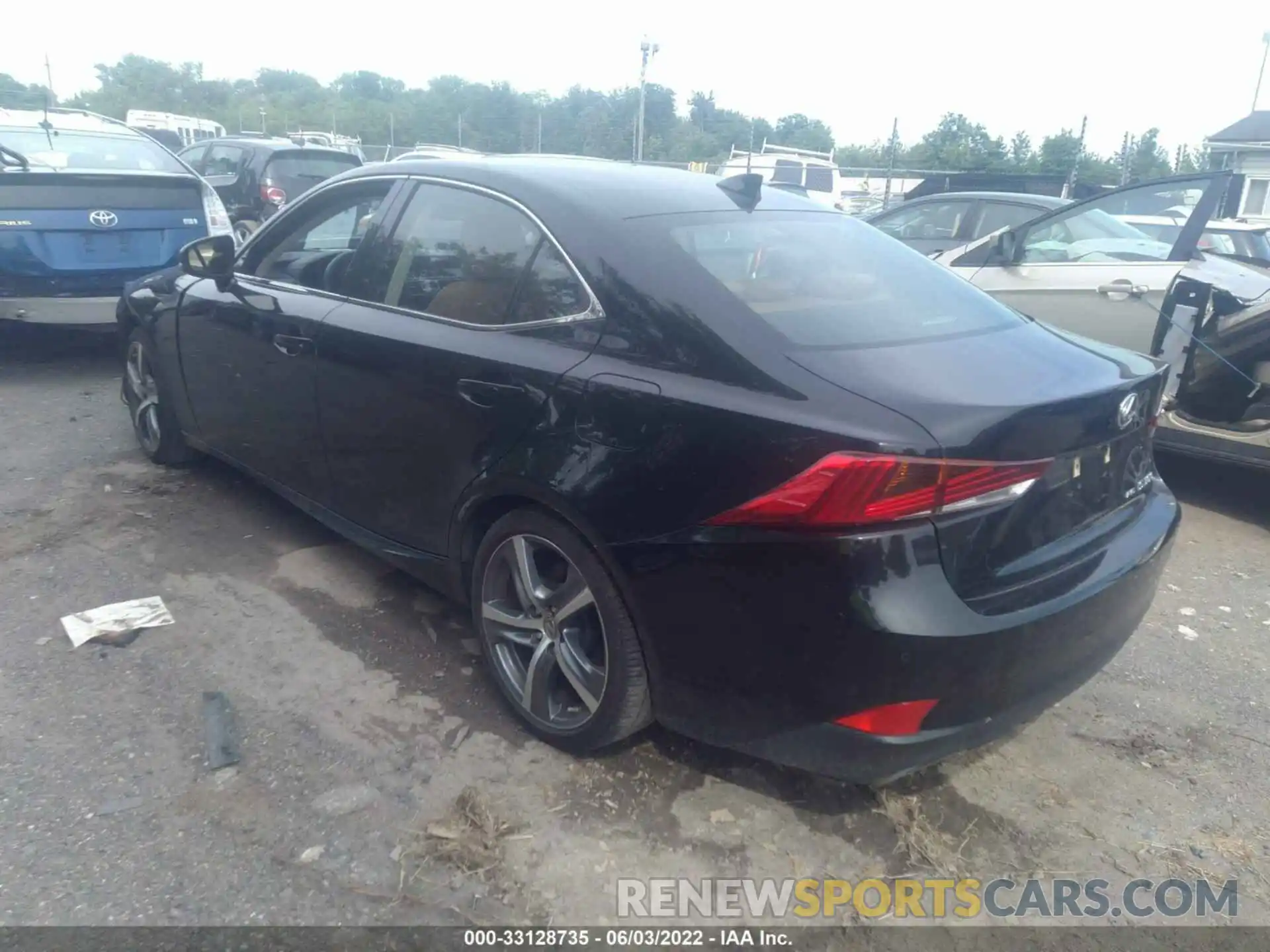 3 Photograph of a damaged car JTHC81D28K5035560 LEXUS IS 2019