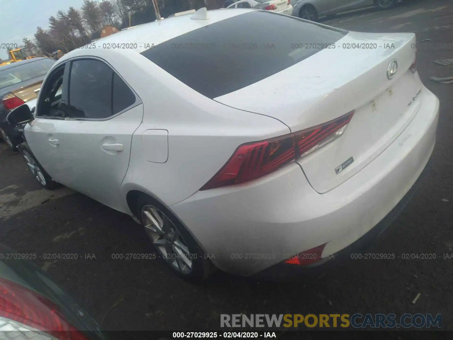 3 Photograph of a damaged car JTHC81D28K5035638 LEXUS IS 2019