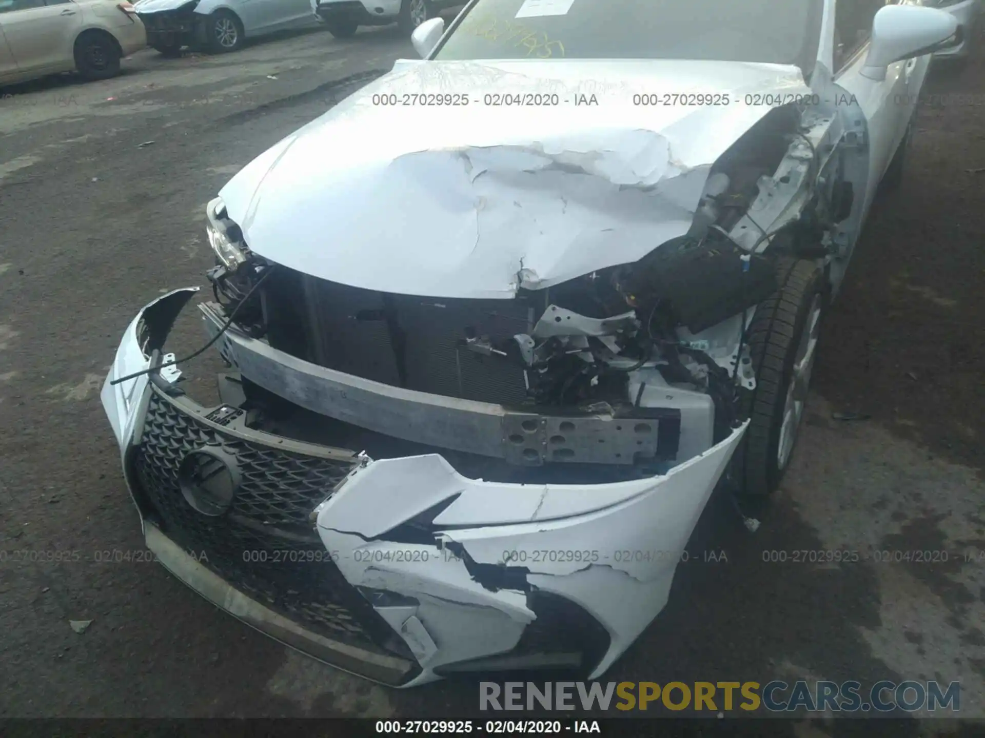 6 Photograph of a damaged car JTHC81D28K5035638 LEXUS IS 2019