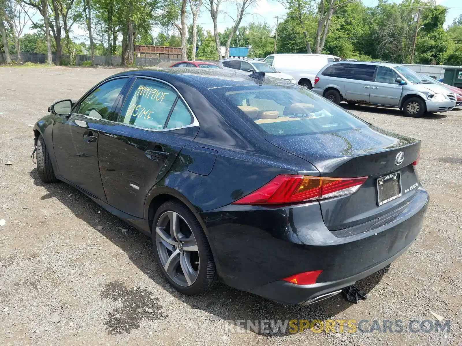 3 Photograph of a damaged car JTHC81D28K5036496 LEXUS IS 2019