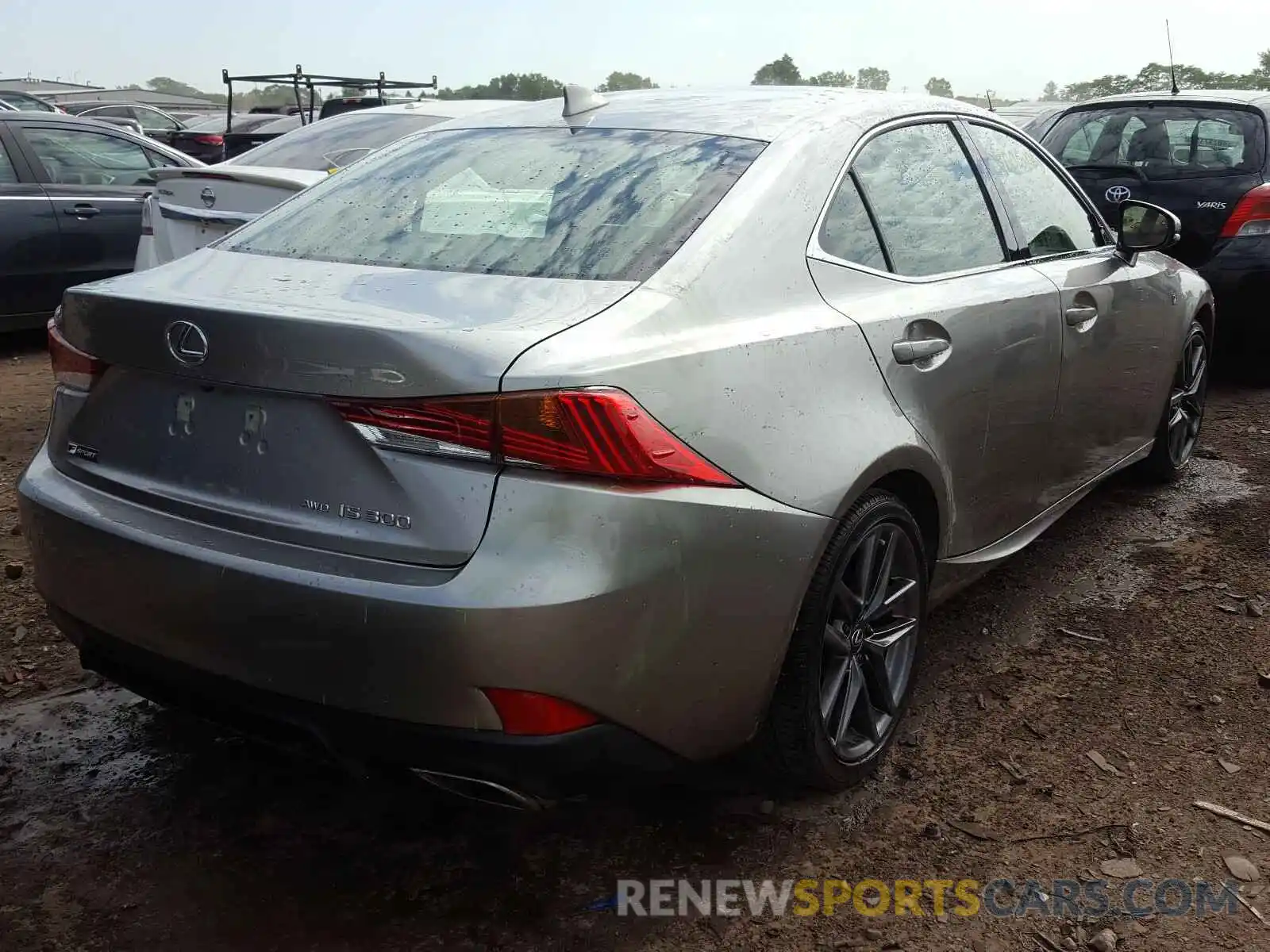 4 Photograph of a damaged car JTHC81D29K5034112 LEXUS IS 2019