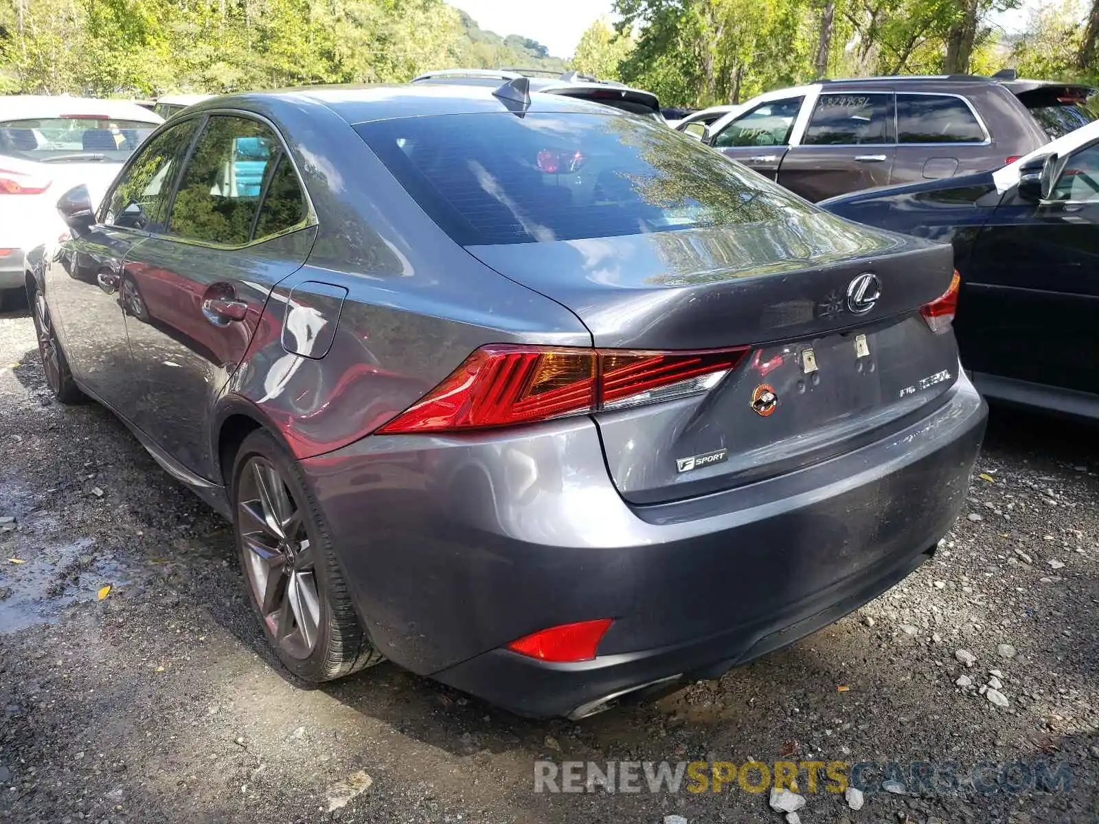 3 Photograph of a damaged car JTHC81D29K5035714 LEXUS IS 2019