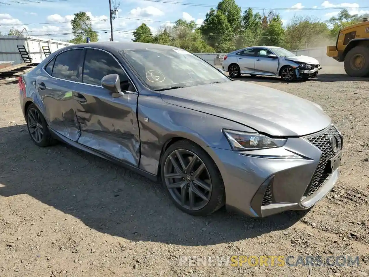 1 Фотография поврежденного автомобиля JTHC81D29K5036278 LEXUS IS 2019