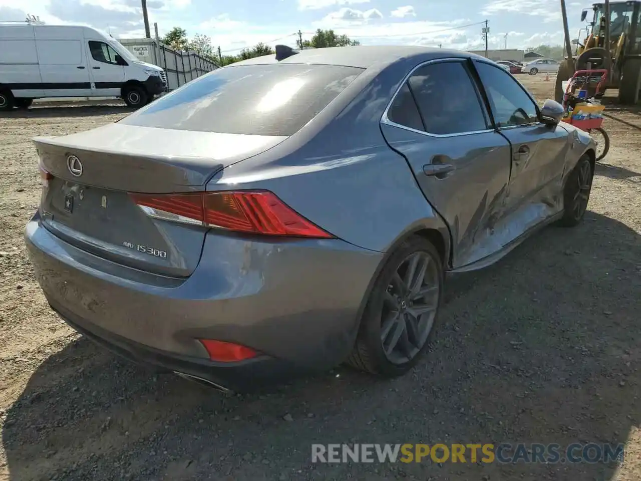 4 Фотография поврежденного автомобиля JTHC81D29K5036278 LEXUS IS 2019