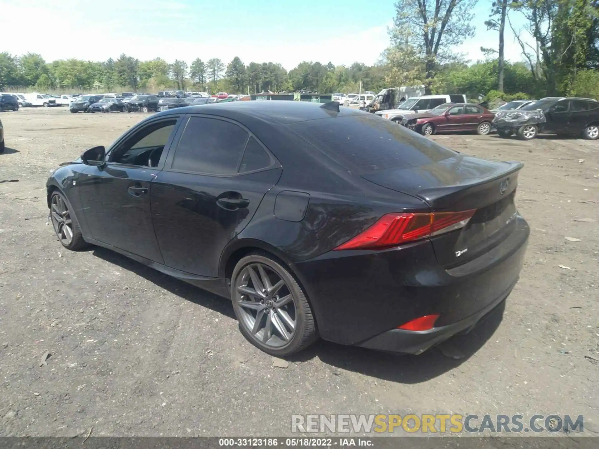 3 Photograph of a damaged car JTHC81D29K5036717 LEXUS IS 2019