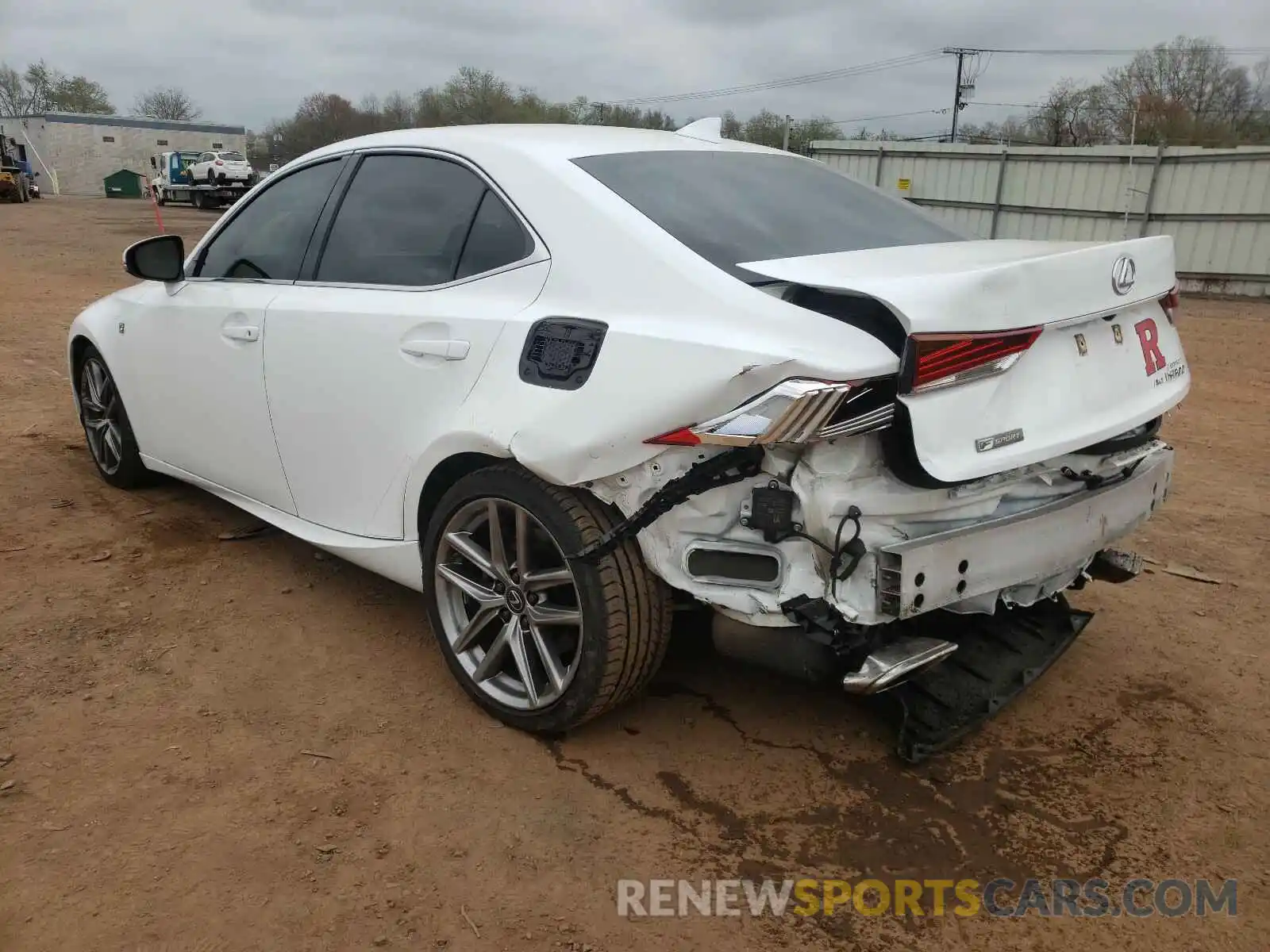 3 Photograph of a damaged car JTHC81D29K5036734 LEXUS IS 2019