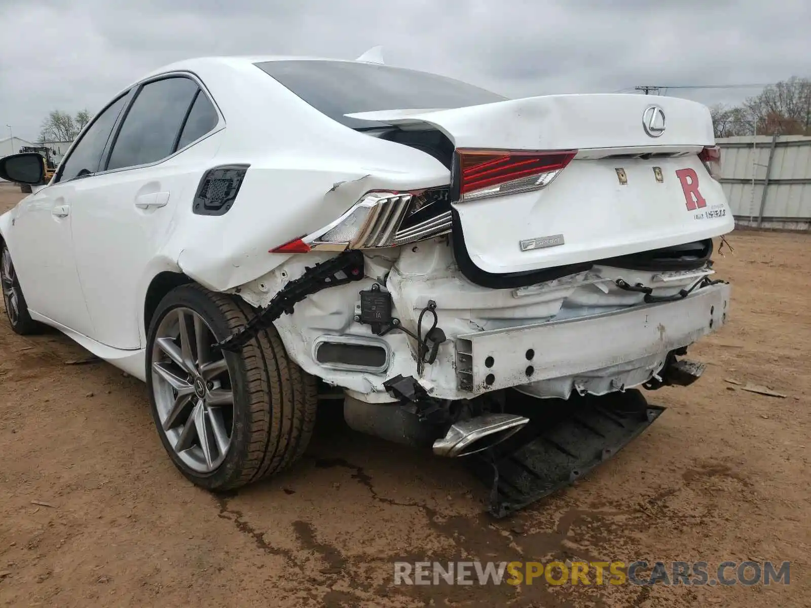 9 Photograph of a damaged car JTHC81D29K5036734 LEXUS IS 2019