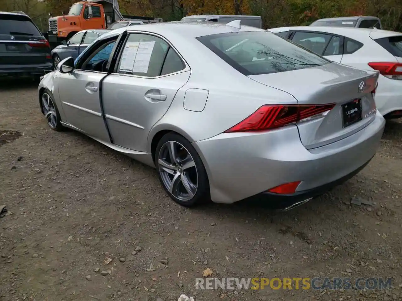 3 Photograph of a damaged car JTHC81D29K5037222 LEXUS IS 2019