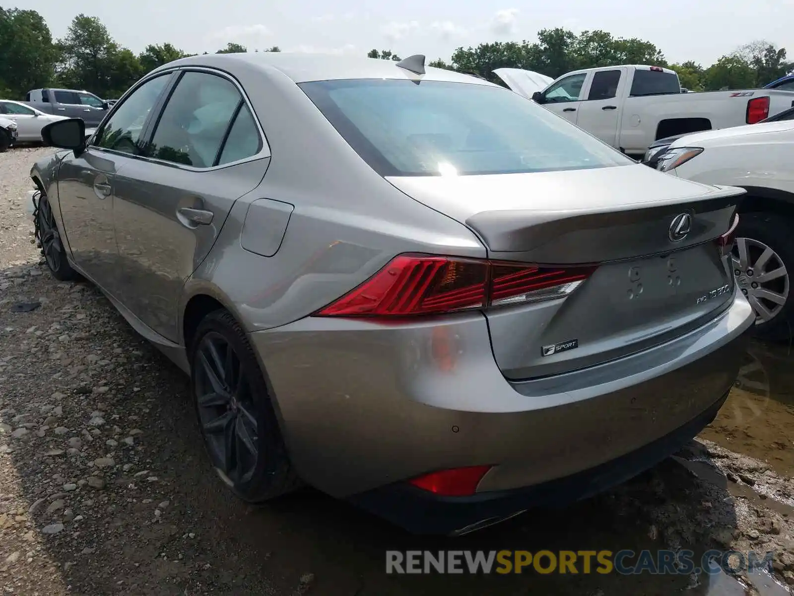 3 Photograph of a damaged car JTHC81D29K5039651 LEXUS IS 2019