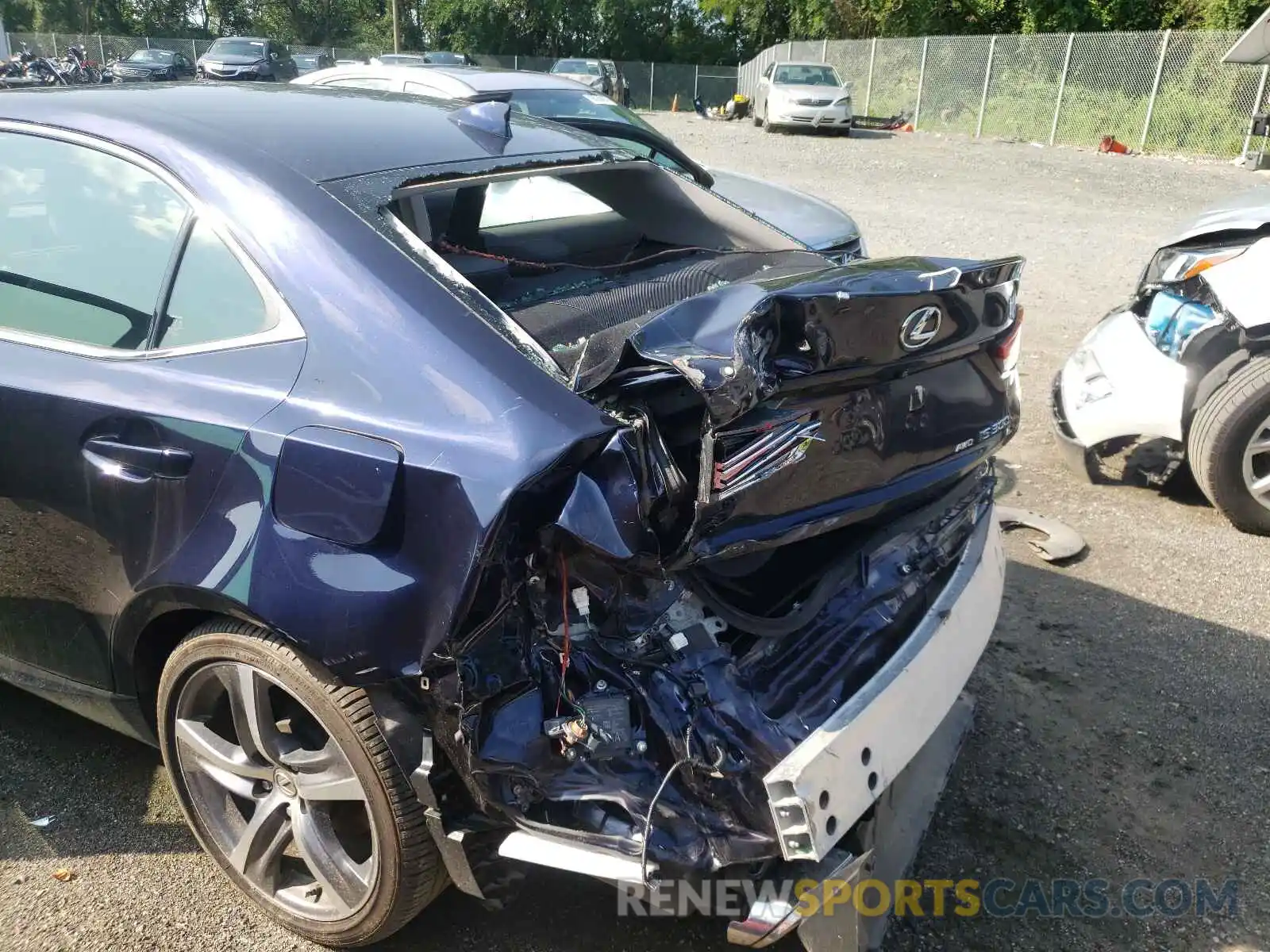 9 Photograph of a damaged car JTHC81D2XK5034443 LEXUS IS 2019