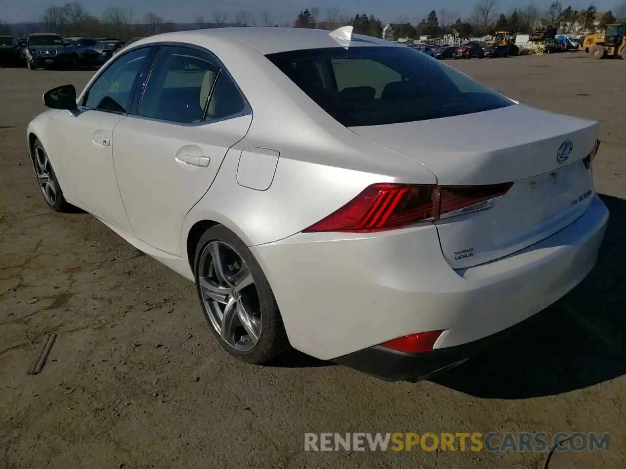 3 Photograph of a damaged car JTHC81D2XK5036788 LEXUS IS 2019