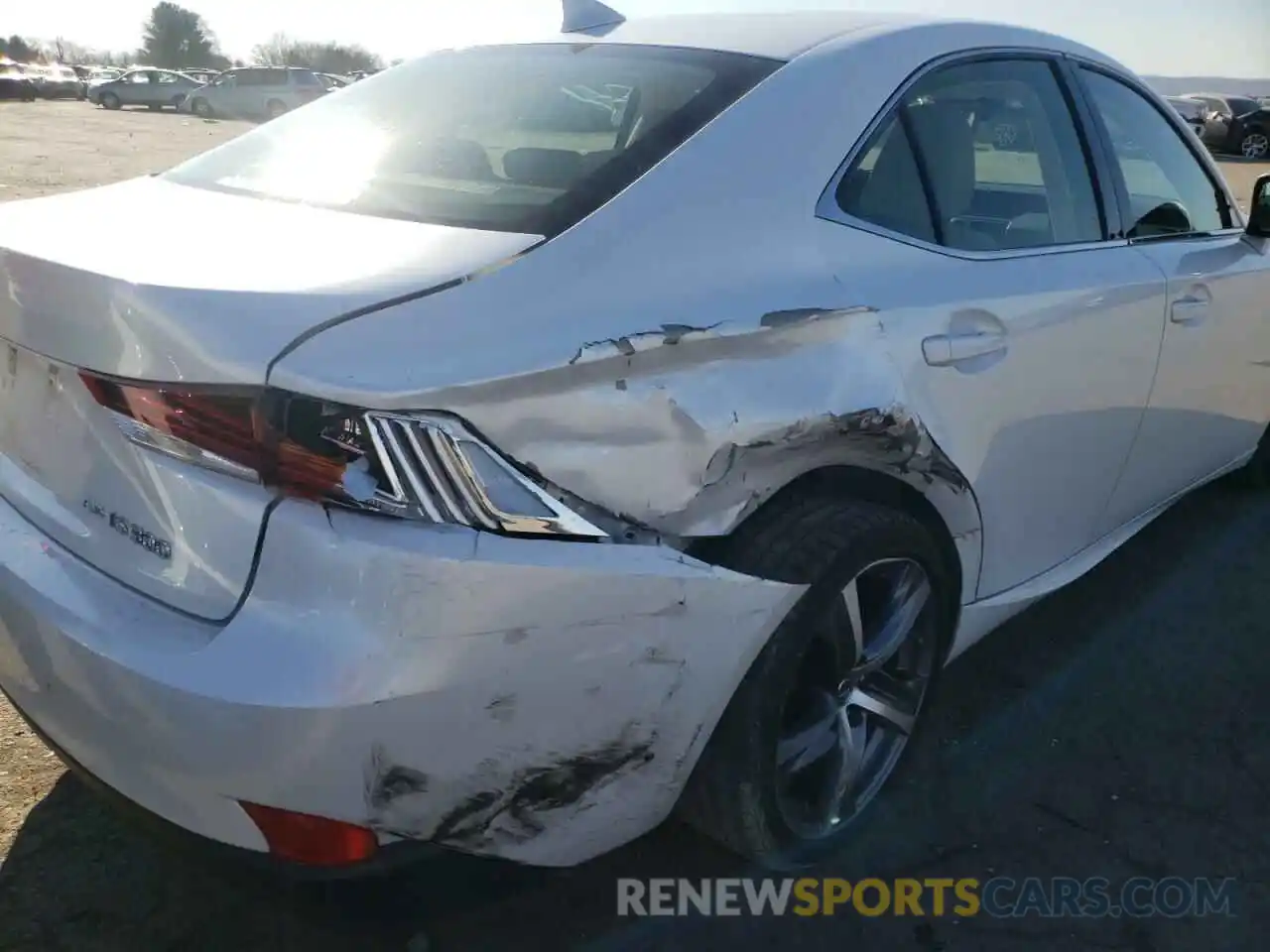 9 Photograph of a damaged car JTHC81D2XK5036788 LEXUS IS 2019