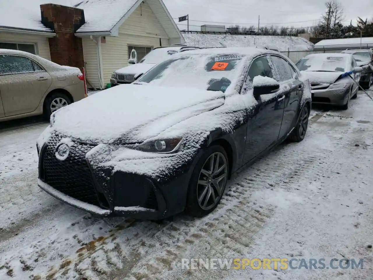 2 Photograph of a damaged car JTHC81D2XK5037035 LEXUS IS 2019