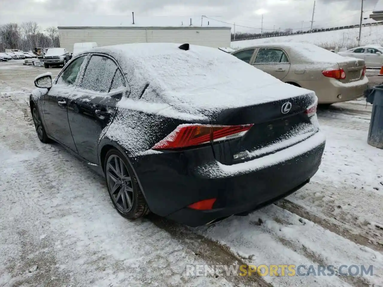 3 Photograph of a damaged car JTHC81D2XK5037035 LEXUS IS 2019